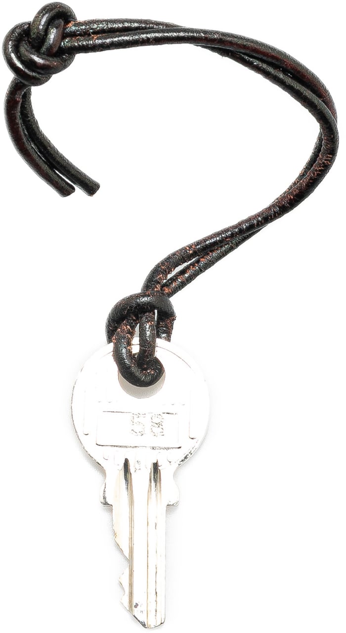 Hermès Palladium Plated Cadena Lock and Key Zilver