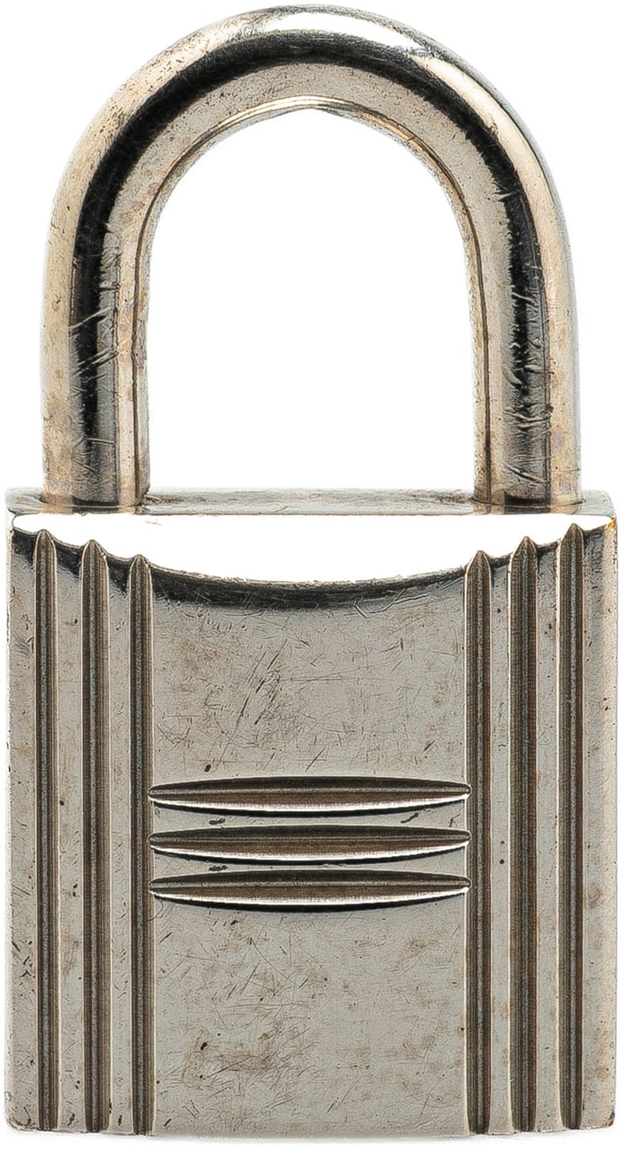 Hermès Palladium Plated Cadena Lock and Key Zilver