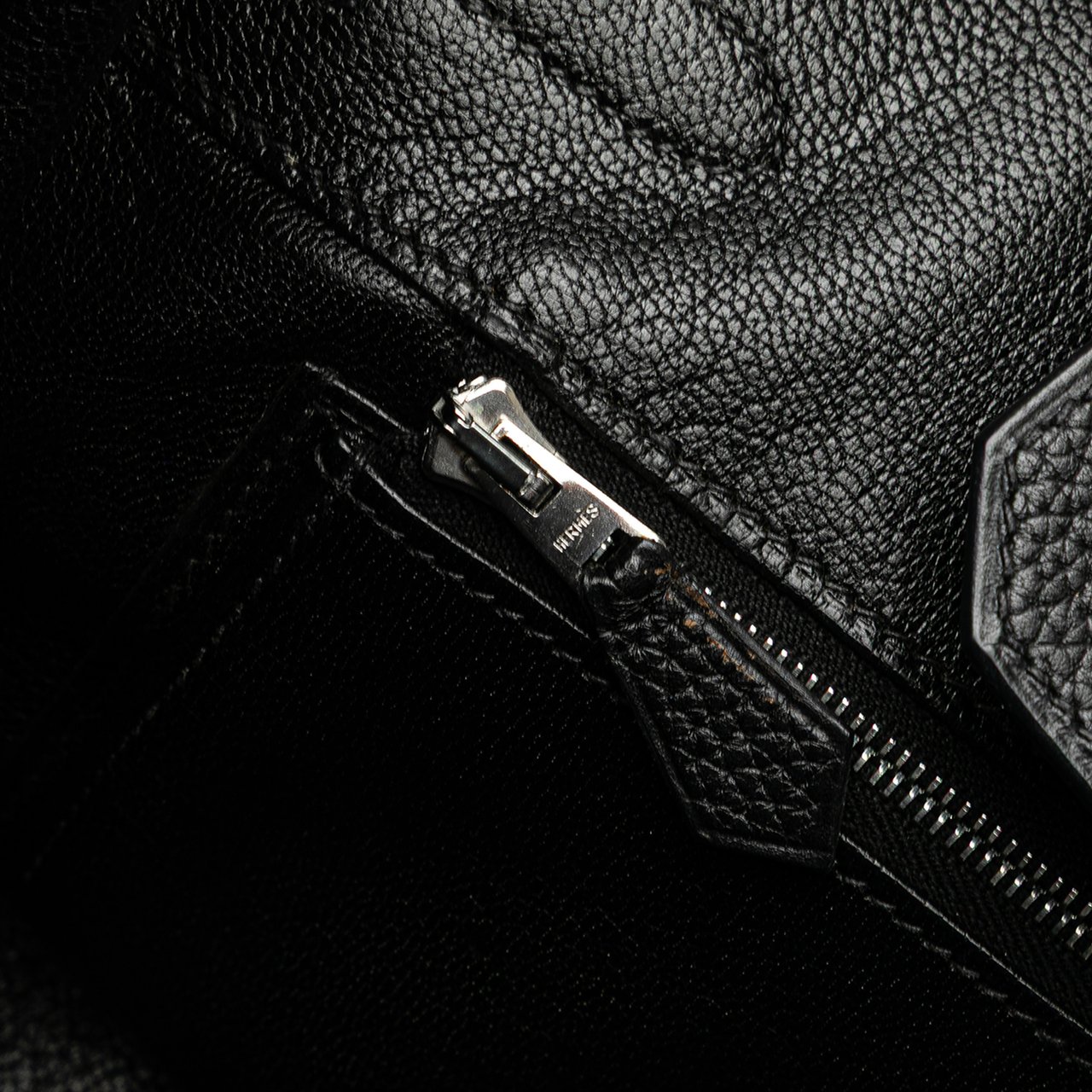 Hermès Togo Birkin Retourne 30 Zwart
