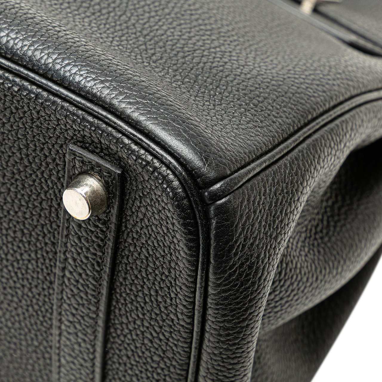 Hermès Togo Birkin Retourne 30 Zwart
