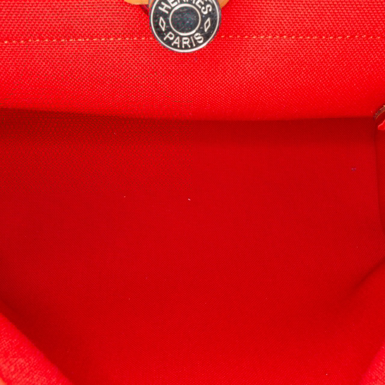 Hermès Toile Herbag Zip 31 Rood