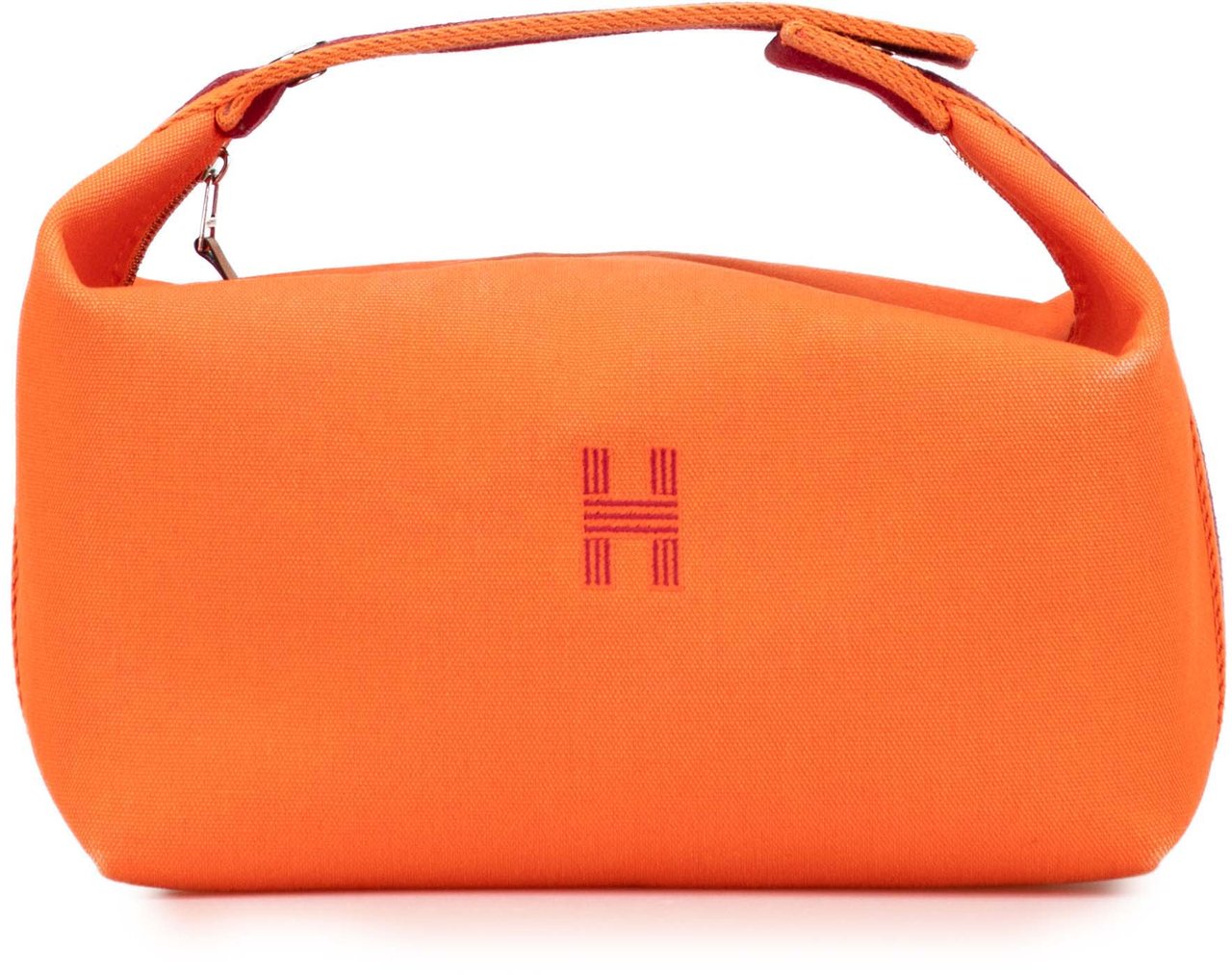 Hermès Large Toile Bride A Brac Oranje