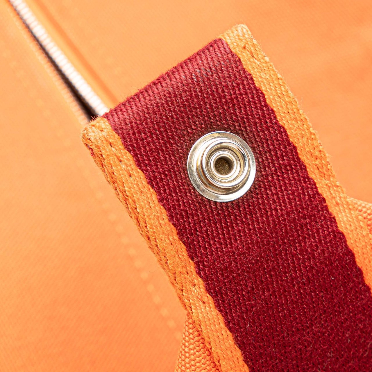 Hermès Large Toile Bride A Brac Oranje