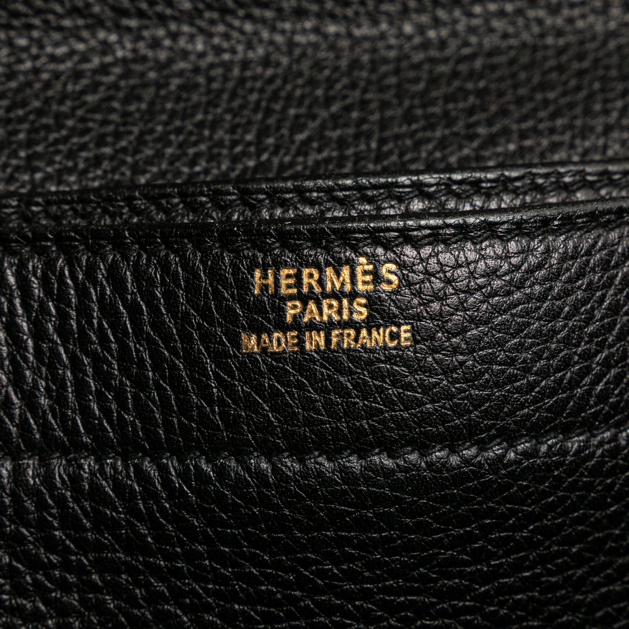 Hermès Togo Sac a Depeches 41 Zwart