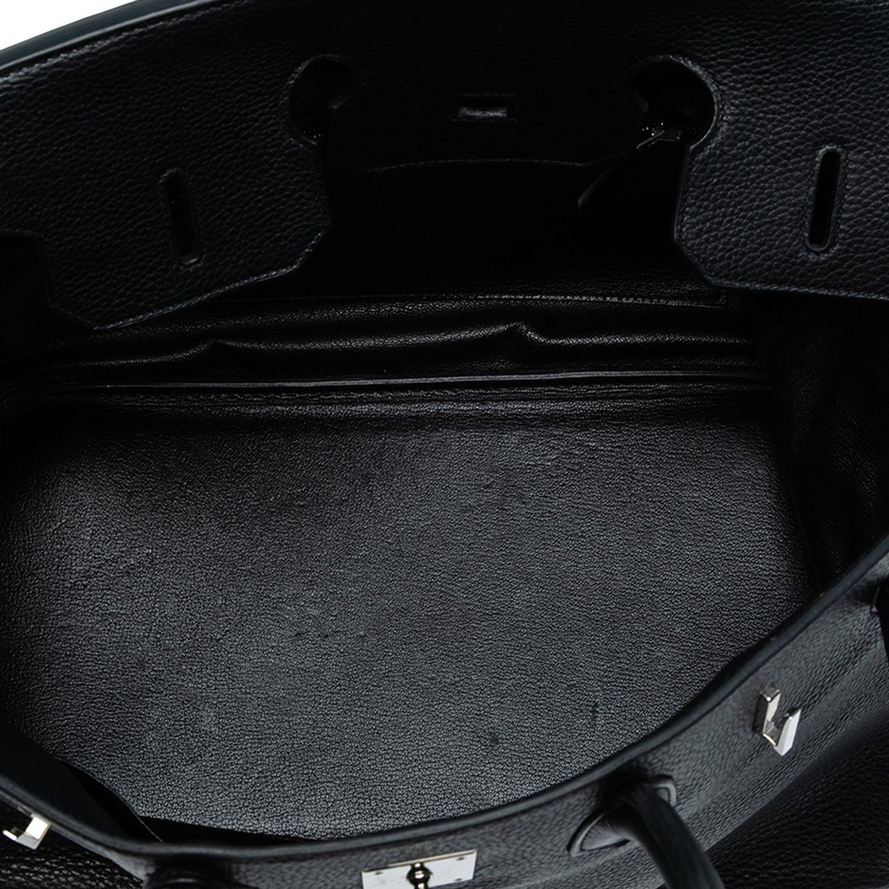 Hermès Togo Birkin Retourne 35 Zwart