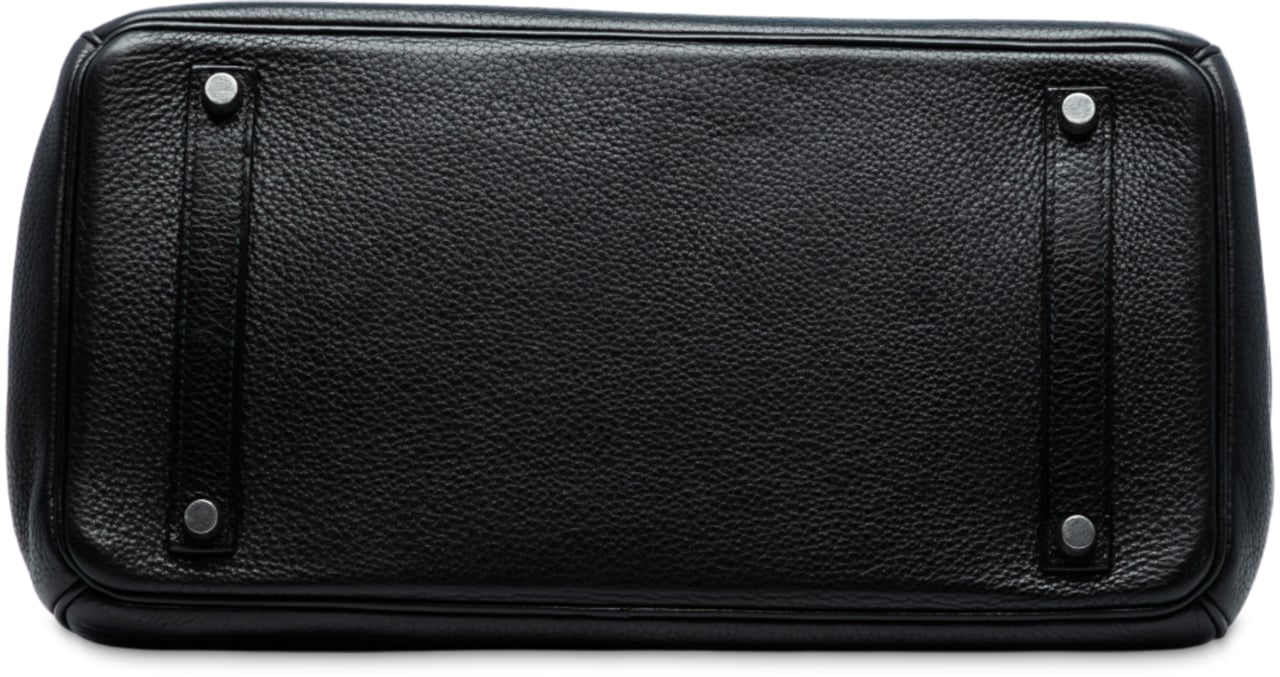 Hermès Togo Birkin Retourne 35 Zwart