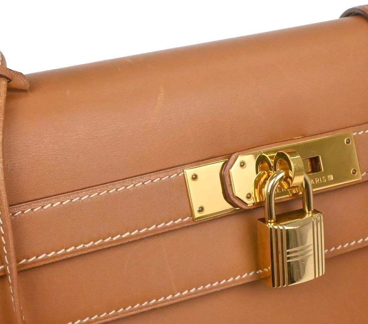 Hermès Hermes Kelly Sellier Chamonix 32 Neutraal