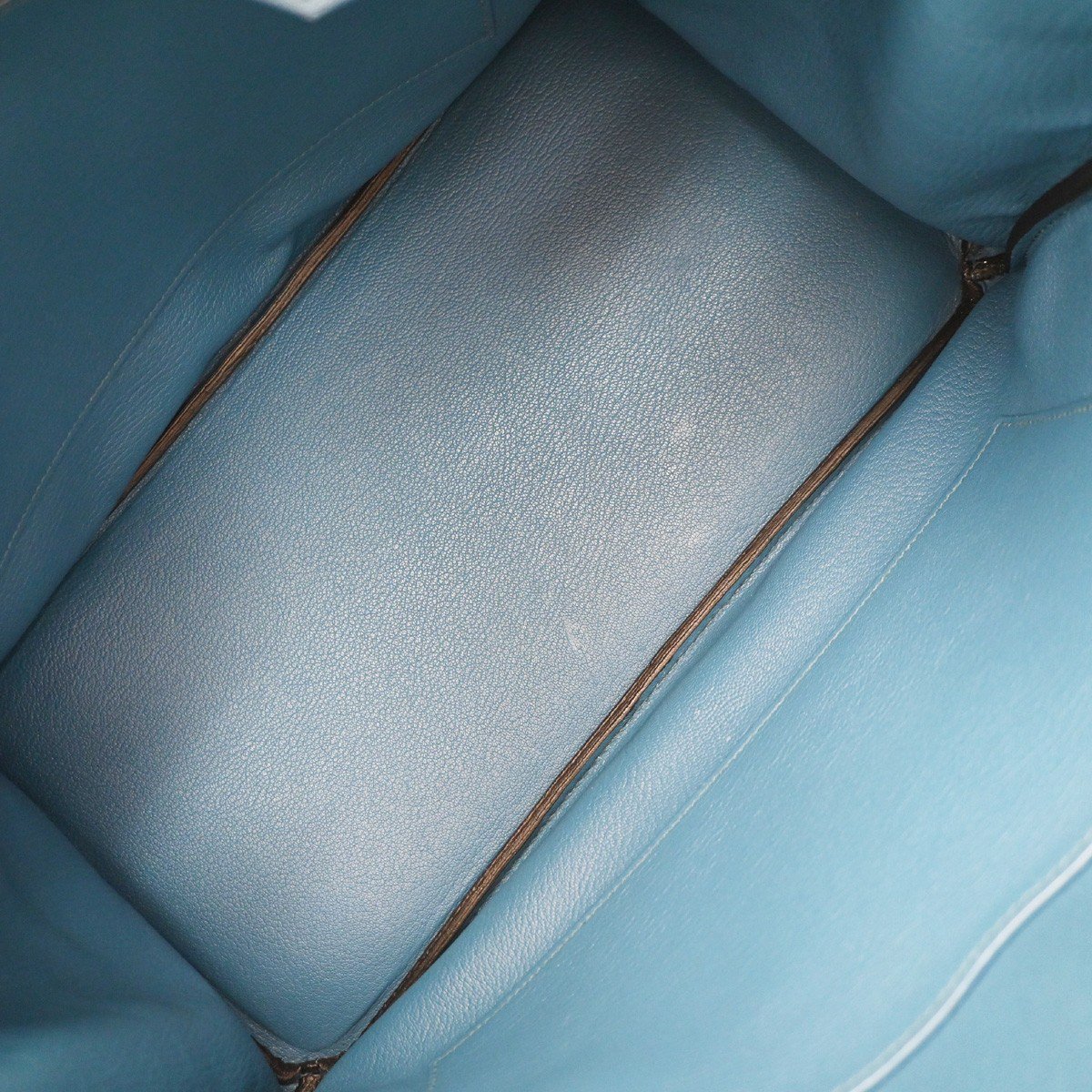 Hermès Hermes Birkin Blue Togo with Palladium Hardware 35 Blauw