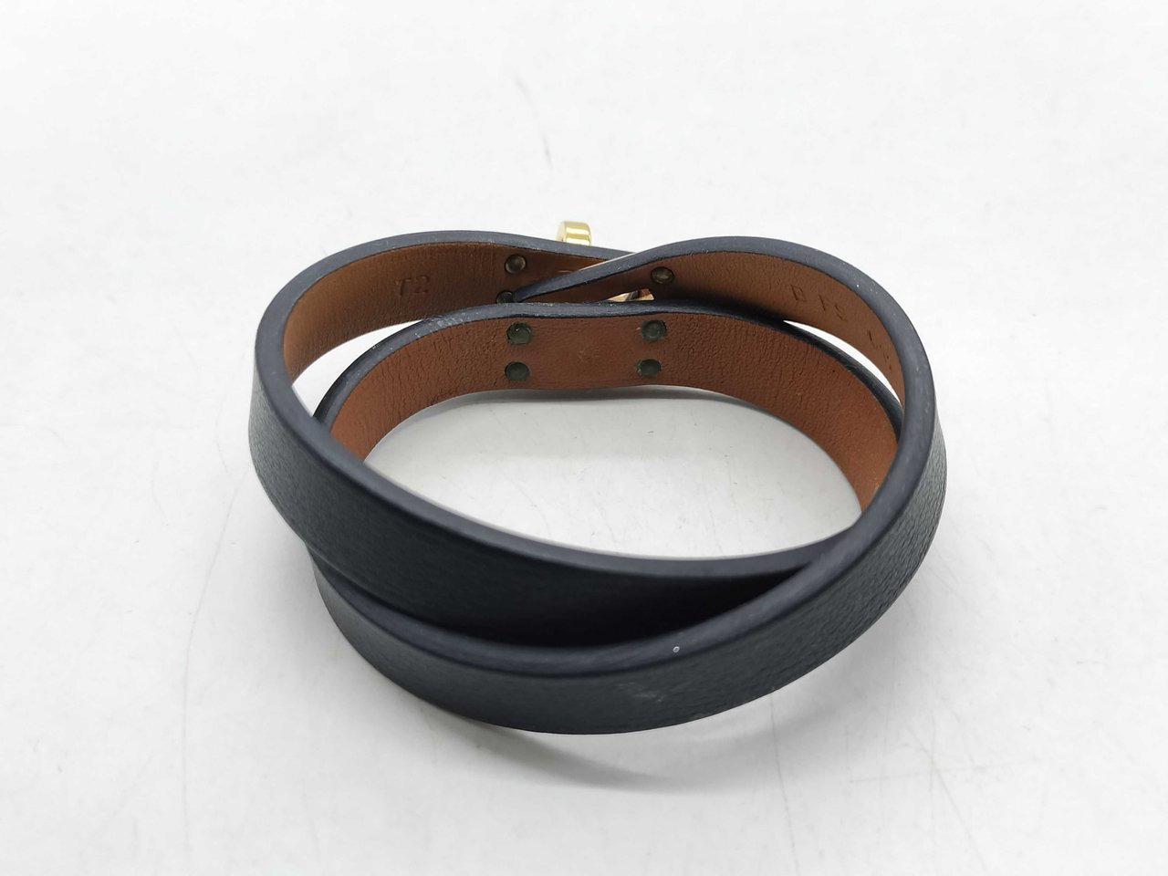 Hermès Hermes Kelly Double Tour Bracelet Leather Mini Neutraal