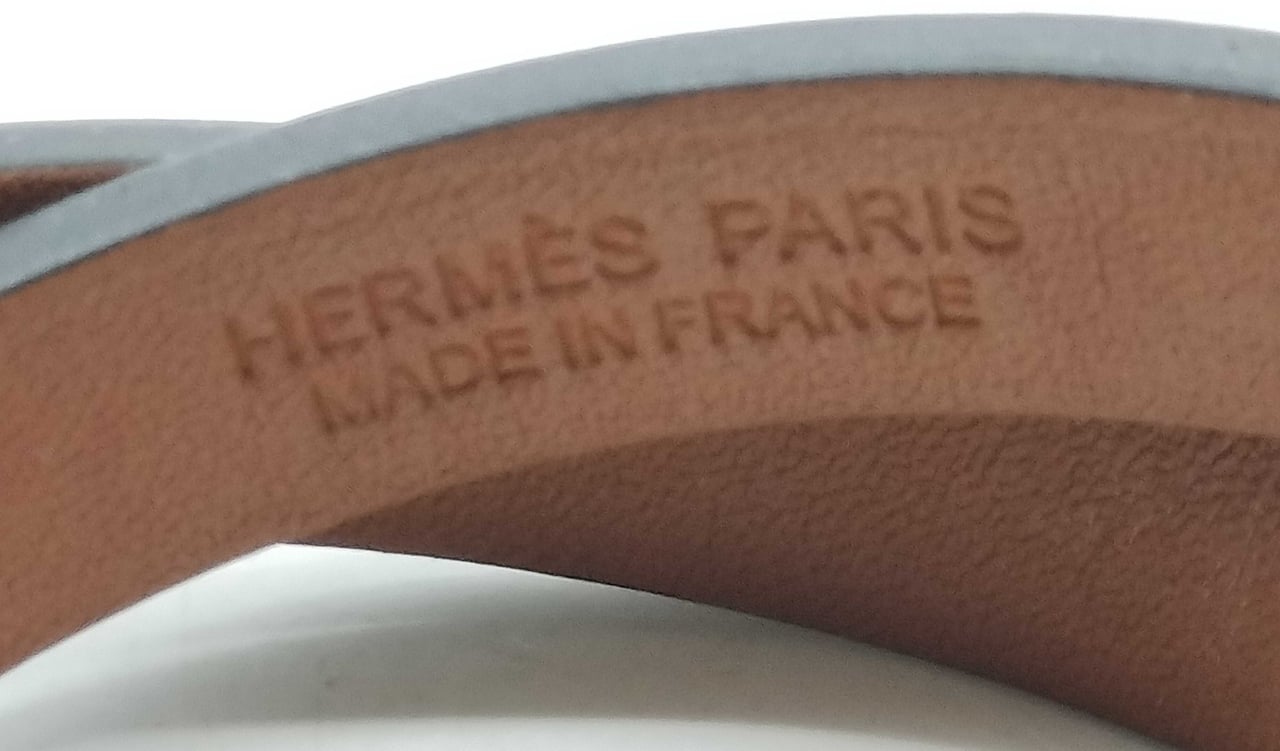 Hermès Hermes Kelly Double Tour Bracelet Leather Mini Neutraal