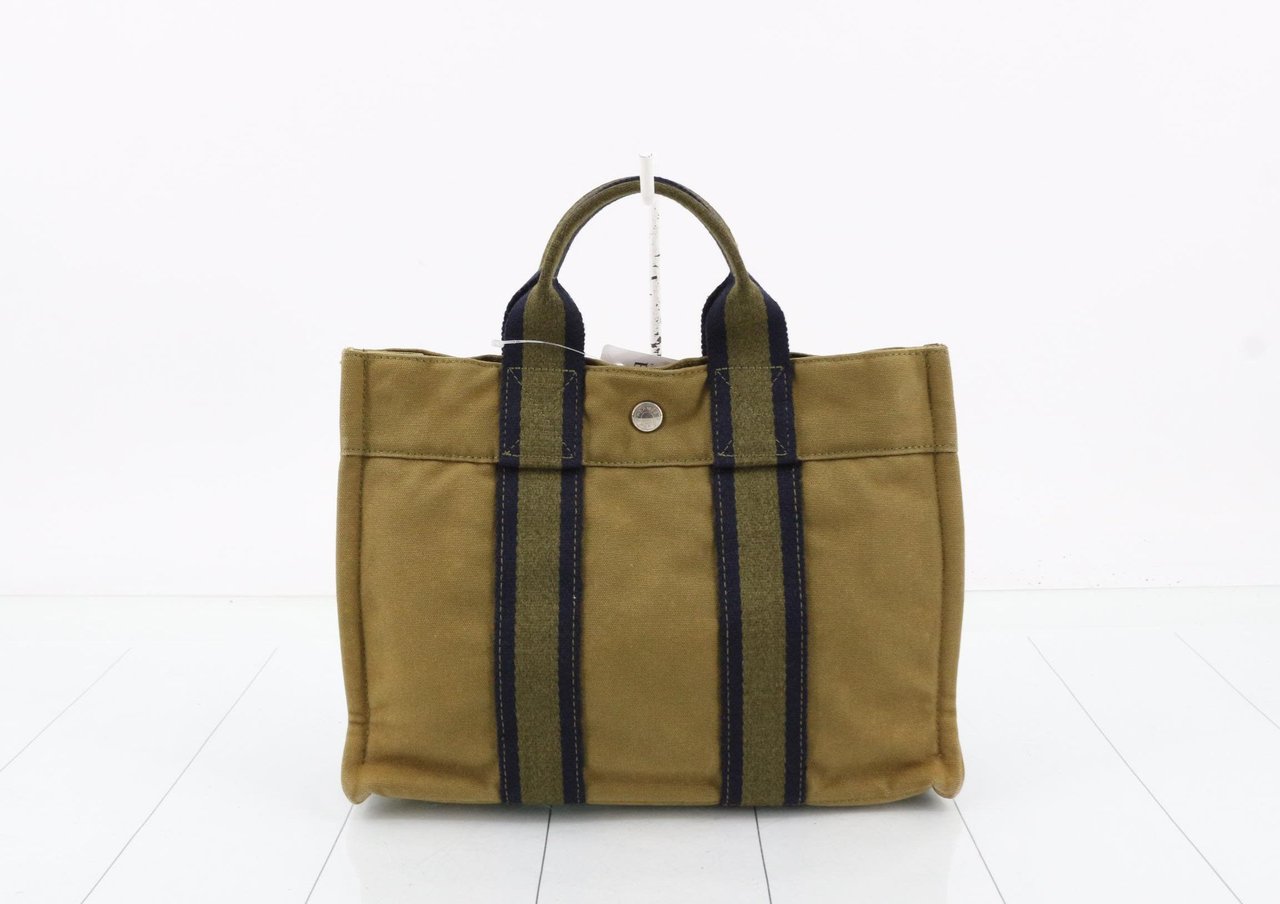 Hermès Hermes Toto bag Kaki PM Divers