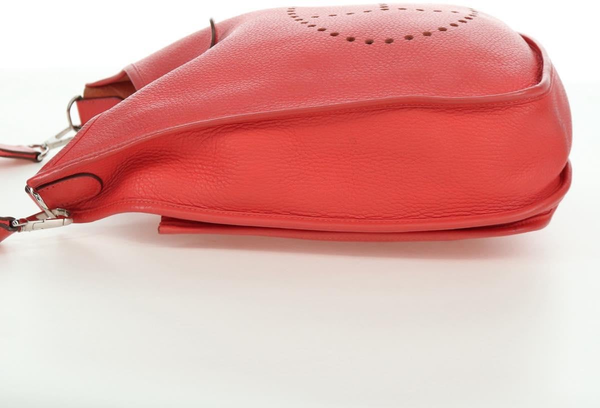 Hermès Hermes Evelyne Bag Gen III Clemence GM Roze
