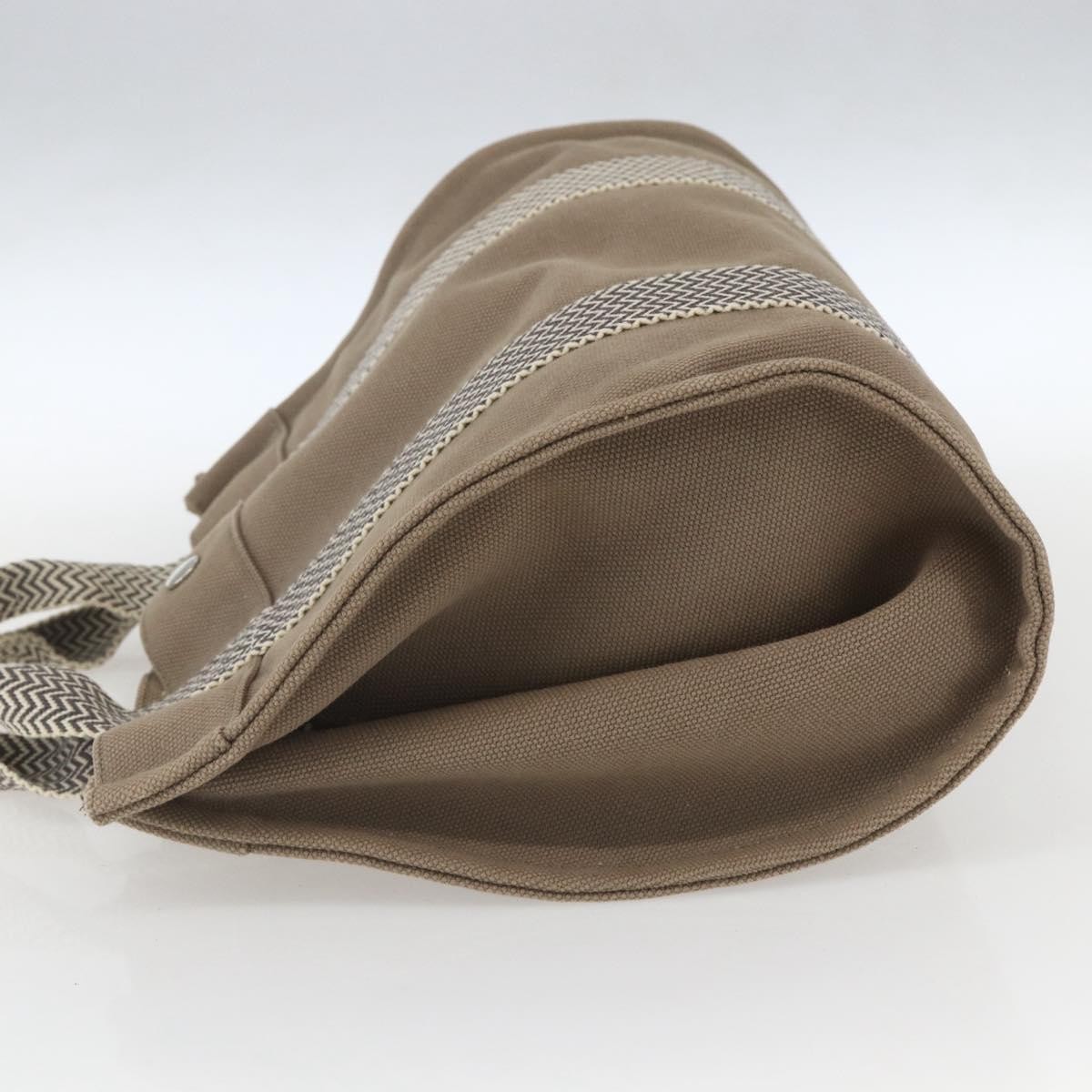 Hermès Hermes Cannes Tote Toile Canvas PM Beige