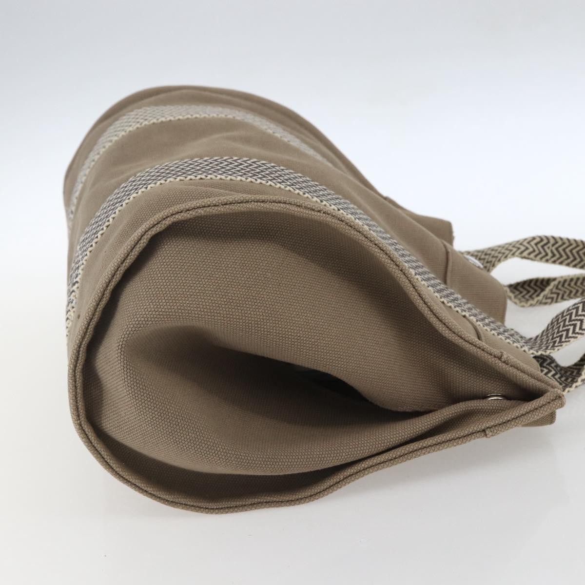 Hermès Hermes Cannes Tote Toile Canvas PM Beige