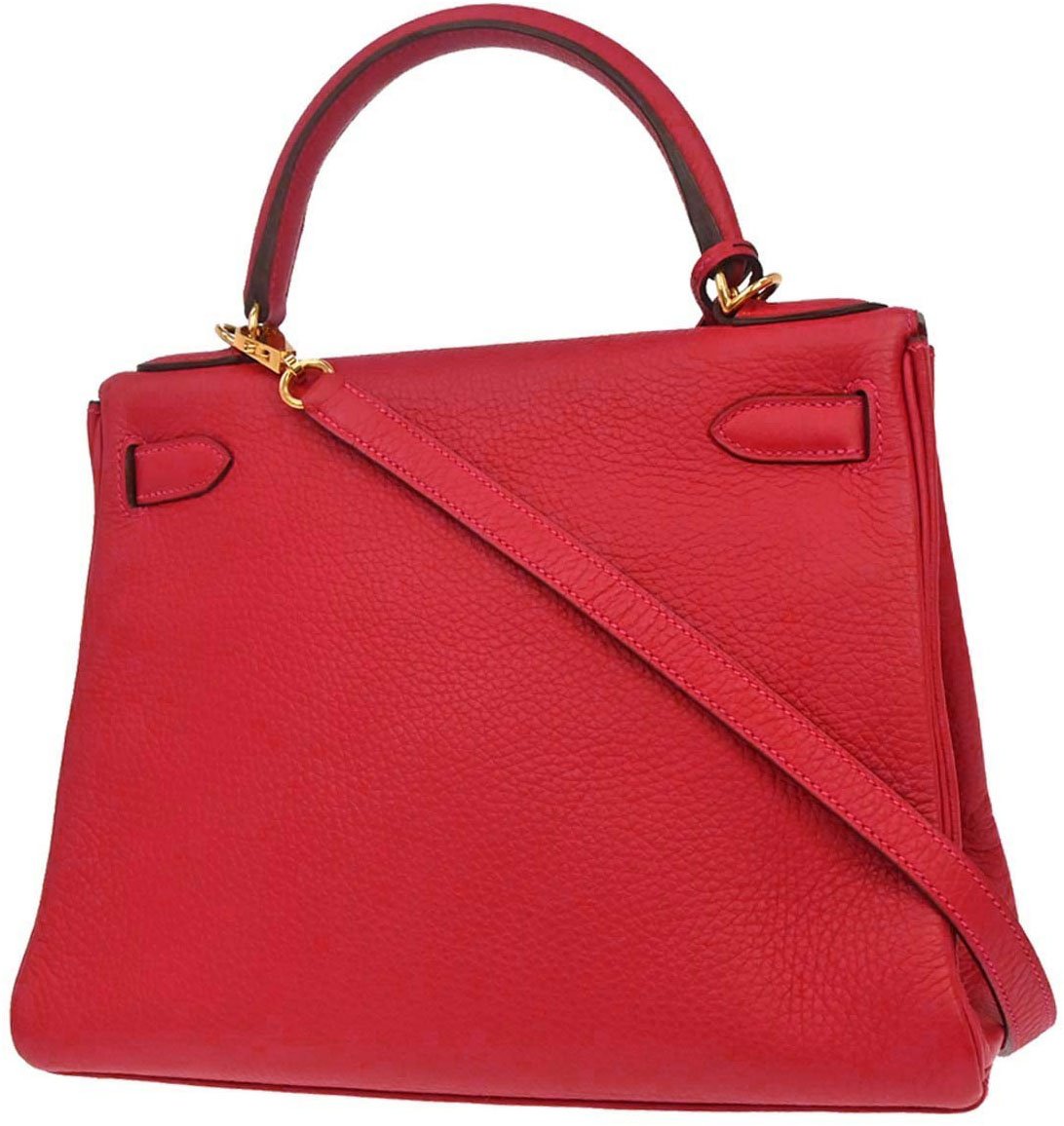 Hermès Hermes Kelly retourne Clémence Taurillon 28 Rood