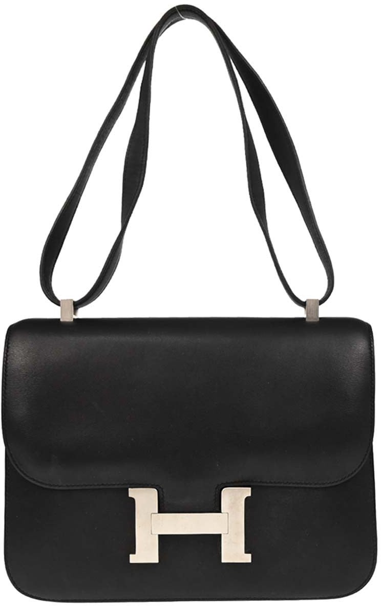 Hermès Hermes Constance Bag Chamonix 24 Zwart