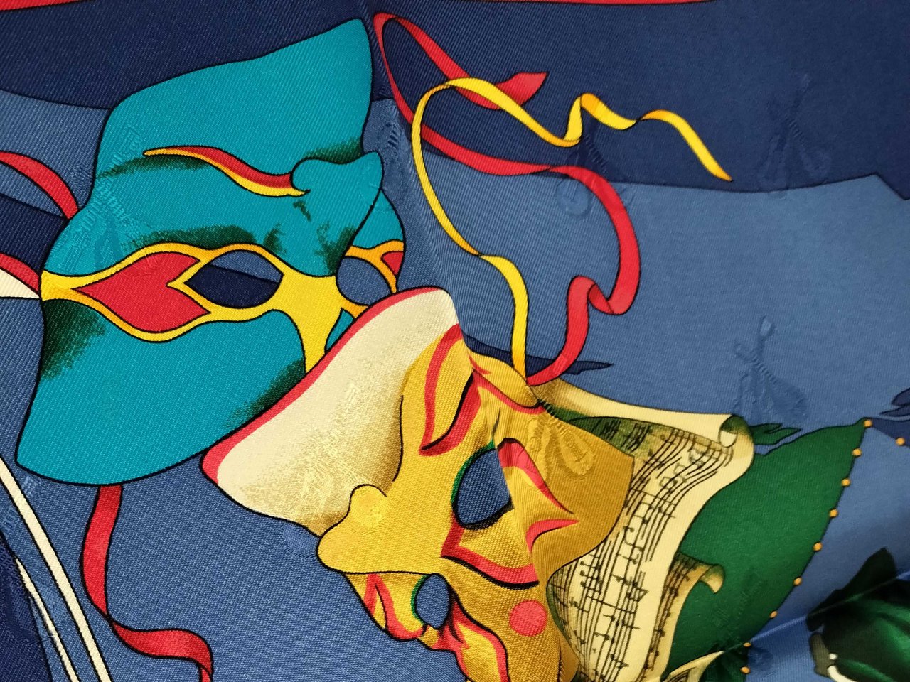 Hermès Hermes Carré 90 Le Carnaval de Venise 90 Divers