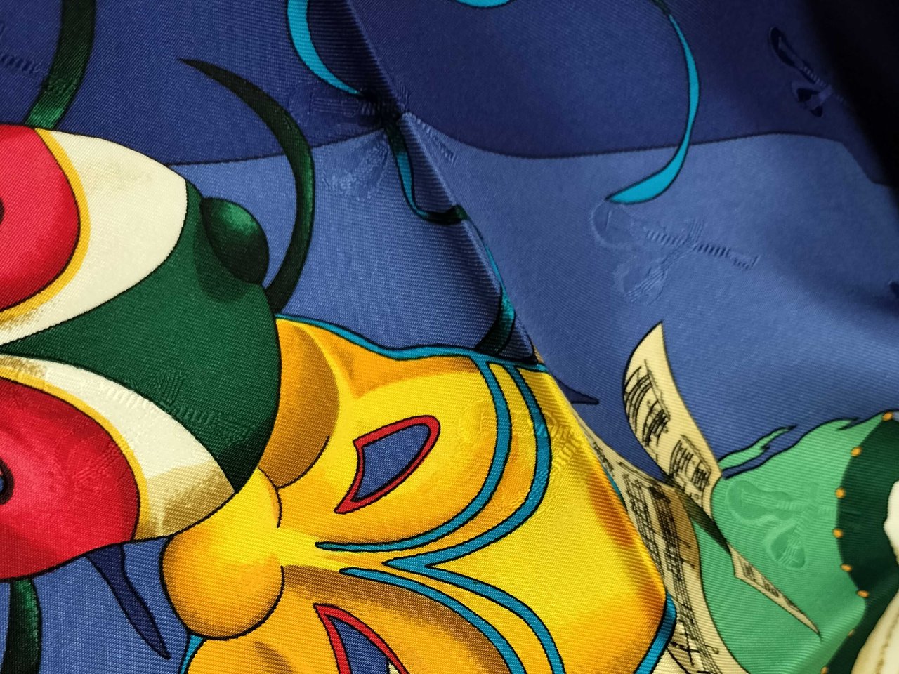 Hermès Hermes Carré 90 Le Carnaval de Venise 90 Divers