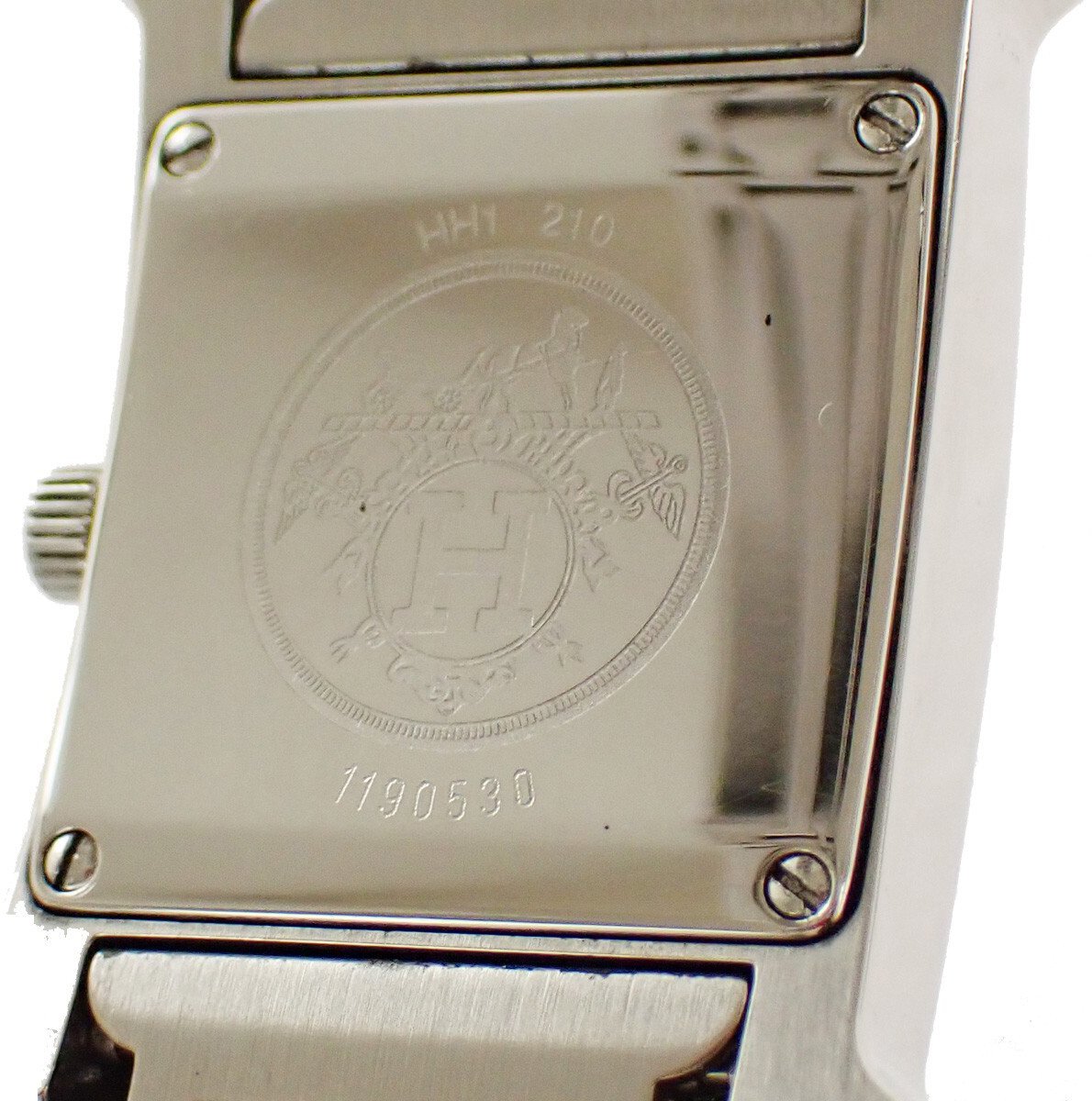 Hermès Hermes Heure H Quartz Watch Stainless Steel 17 Divers