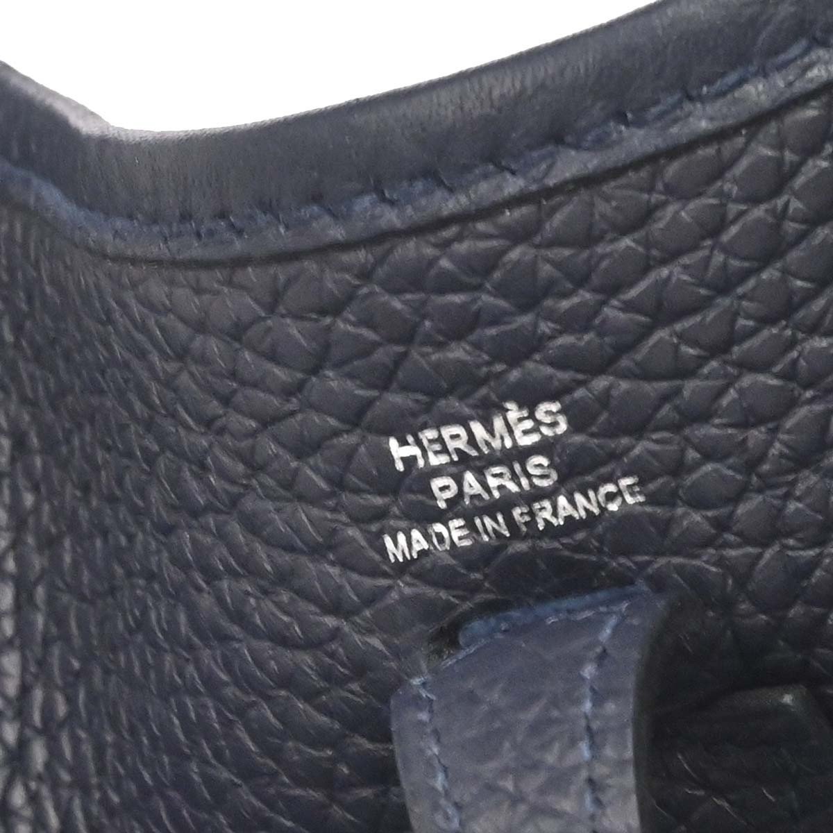 Hermès Hermes Evelyne Bag Gen III Clemence TPM Blauw