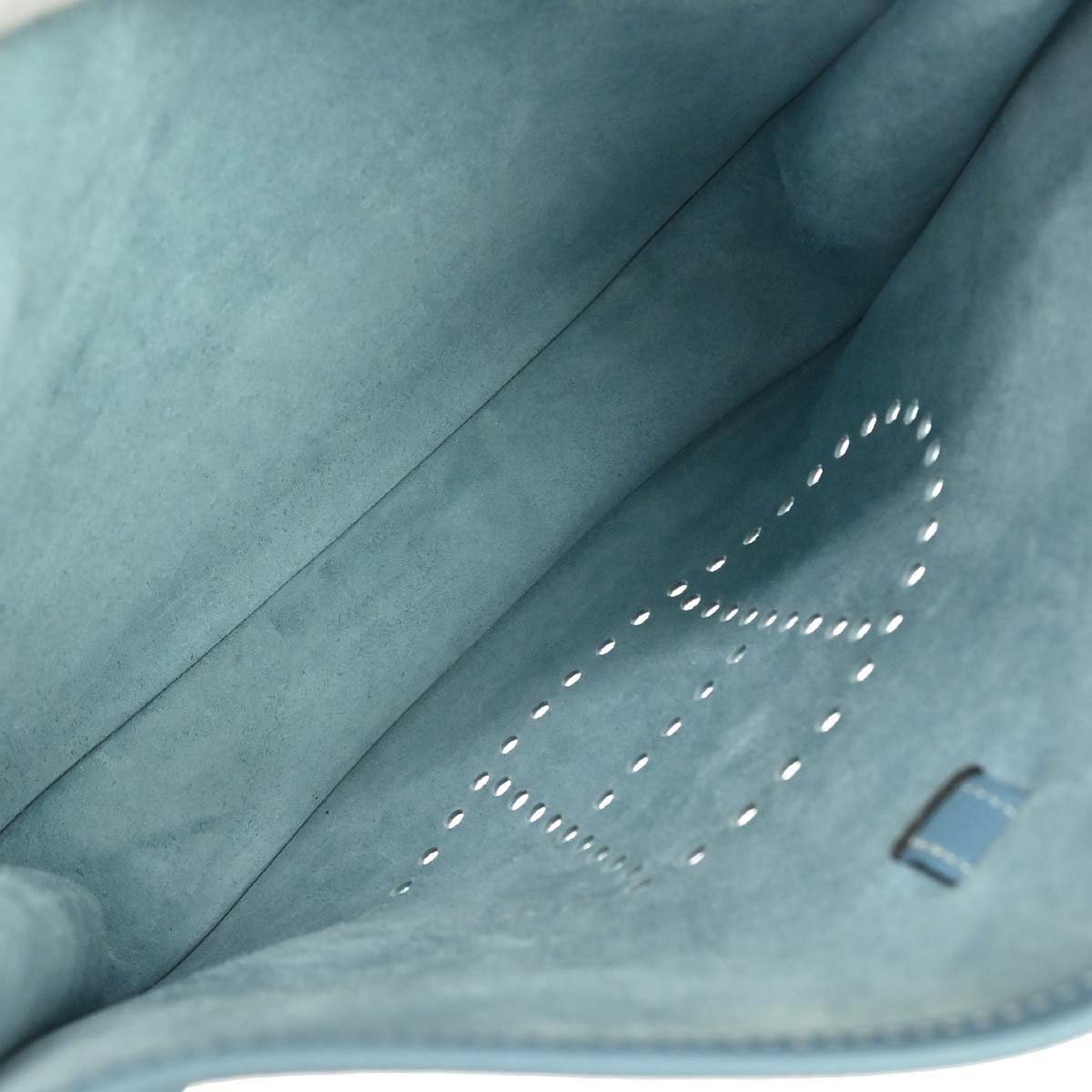 Hermès Hermes Evelyne Bag Gen II Epsom PM Blauw