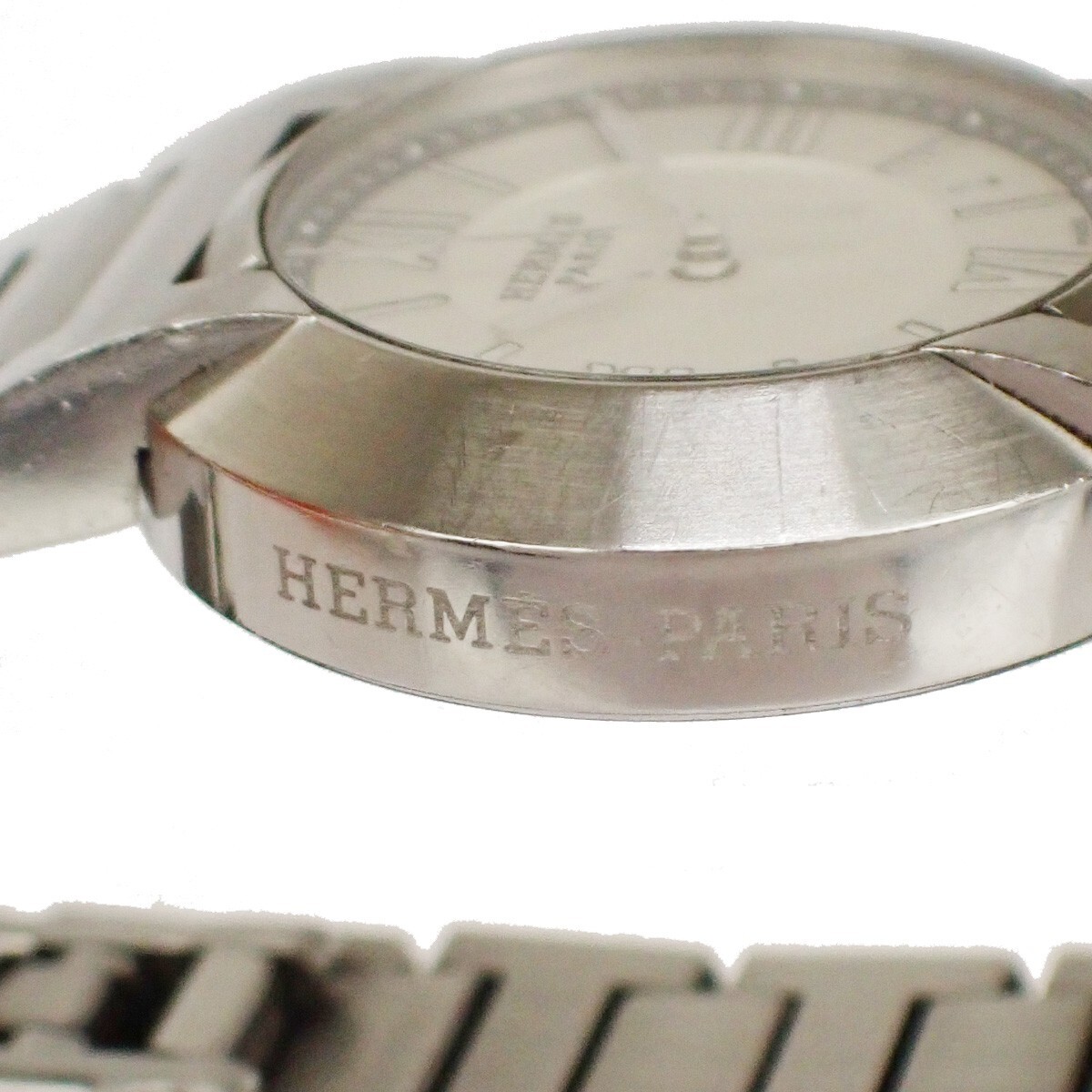 Hermès Hermes Nomade Quartz Watch Stainless Steel Divers