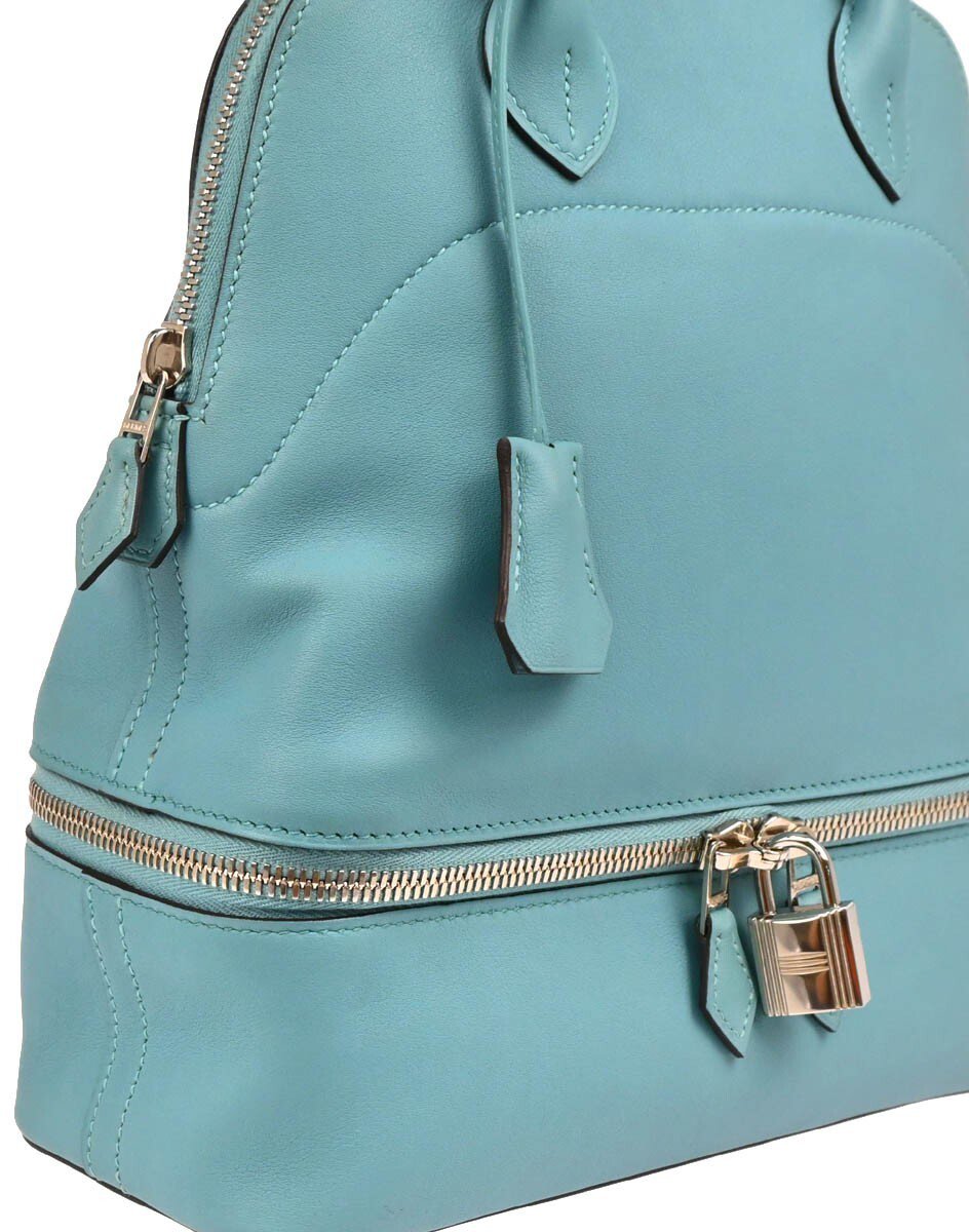 Hermès Hermes Bolide Secret Bag Swift 24 Blauw