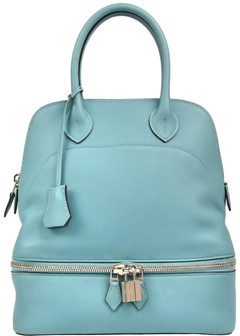 Hermès Hermes Bolide Secret Bag Swift 24 Blauw