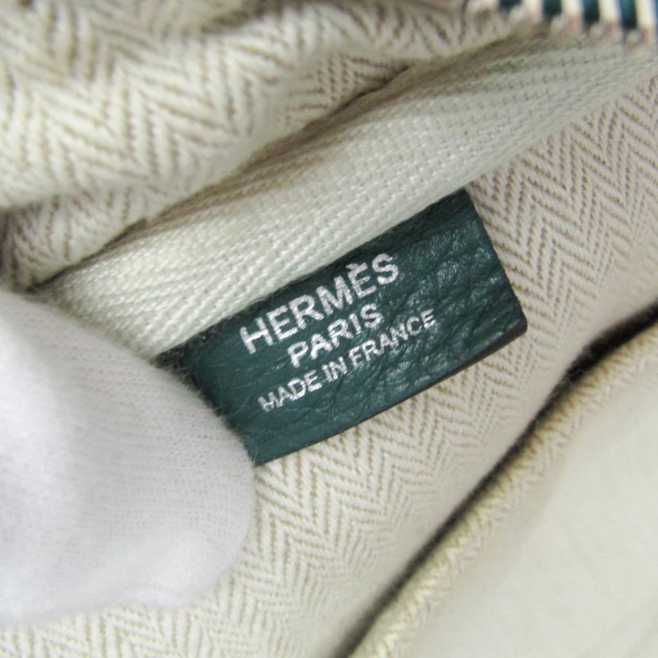 Hermès Hermes Victoria II Clemence 40 Groen