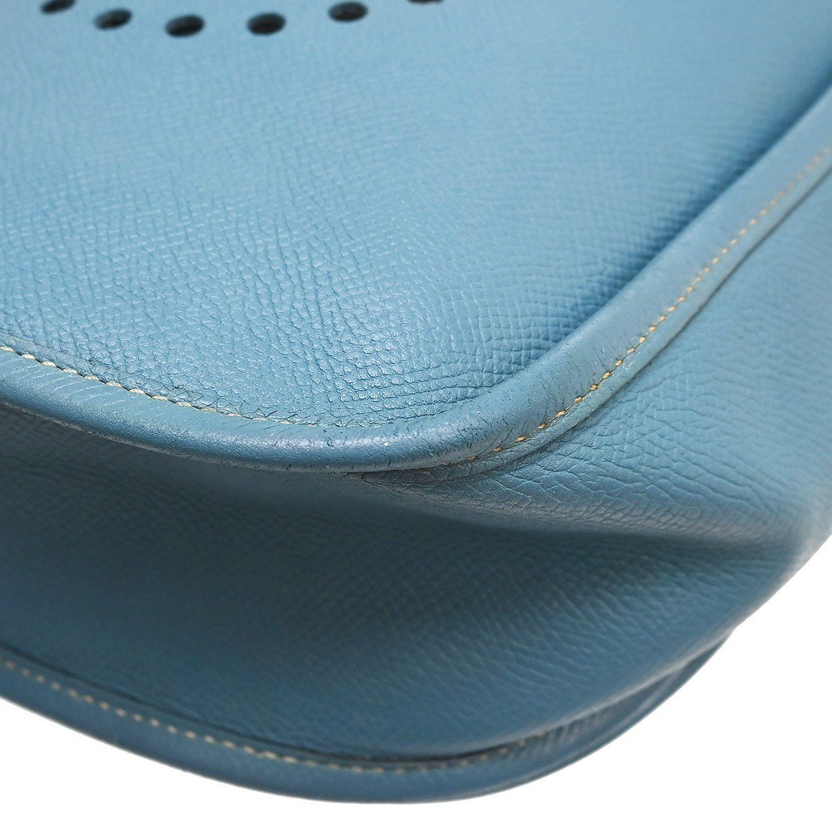 Hermès Hermes Evelyne Bag Gen II Clemence GM Blauw
