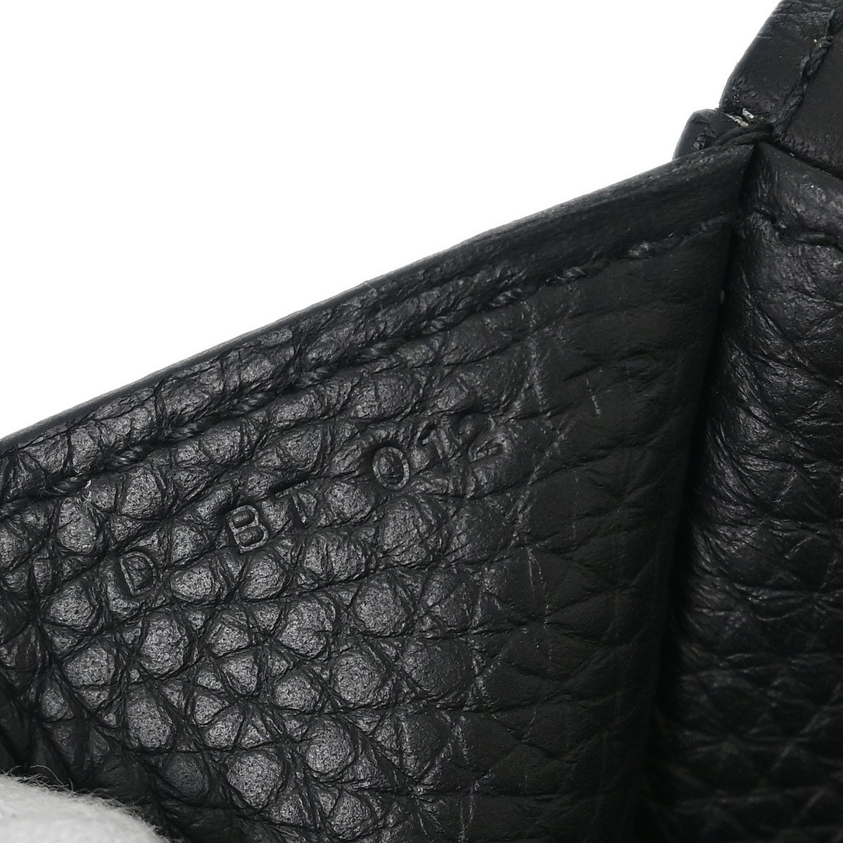 Hermès Hermes Halzan Bag Clemence 31 Zwart