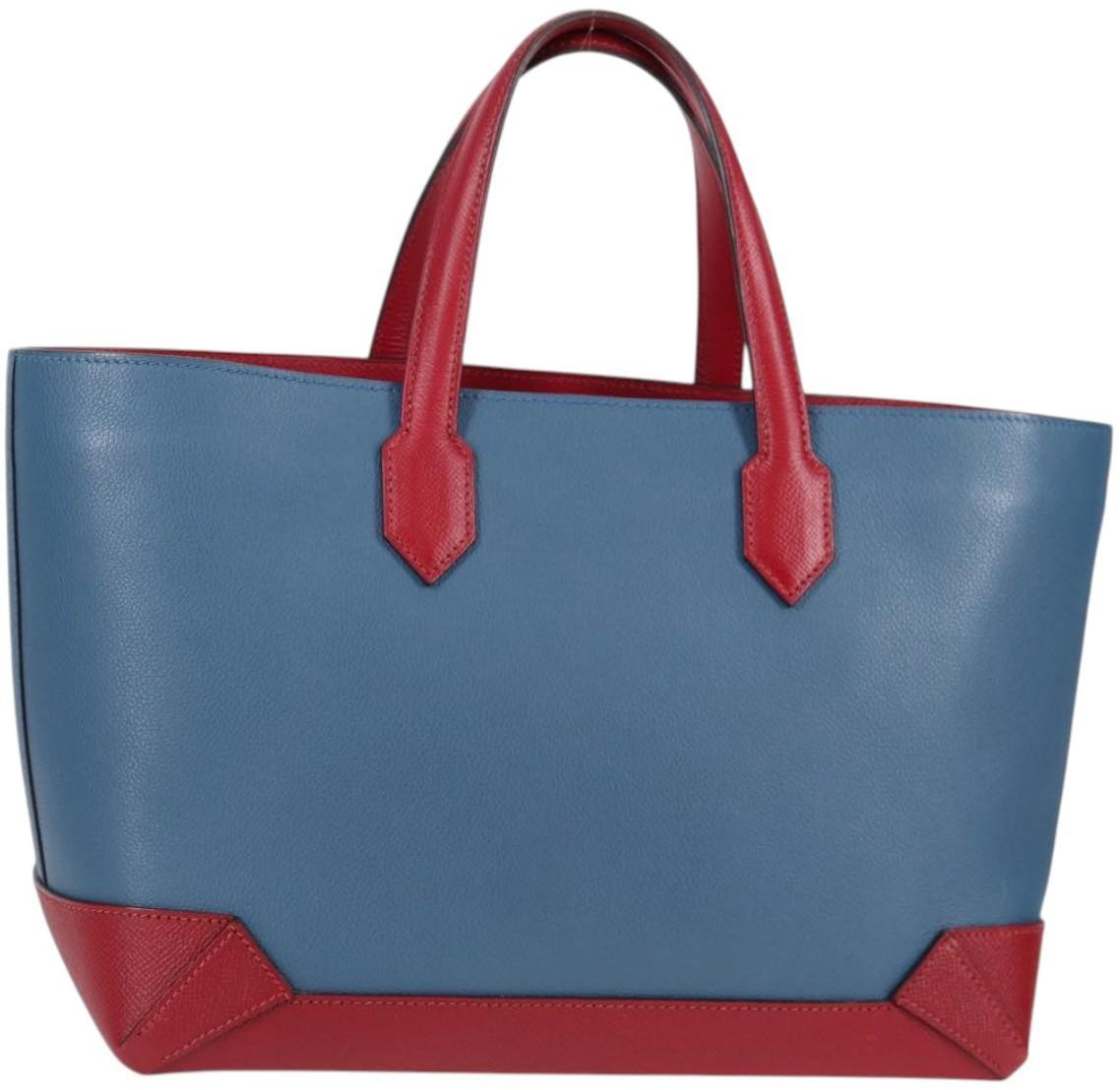 Hermès Hermes Maxibox Cabas Evercolor with Epsom 30 Blauw