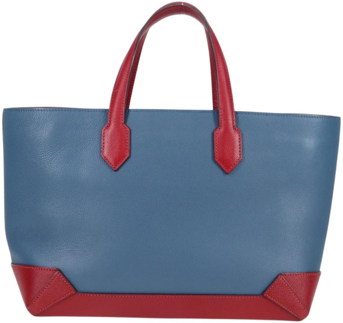 Hermès Hermes Maxibox Cabas Evercolor with Epsom 30 Blauw