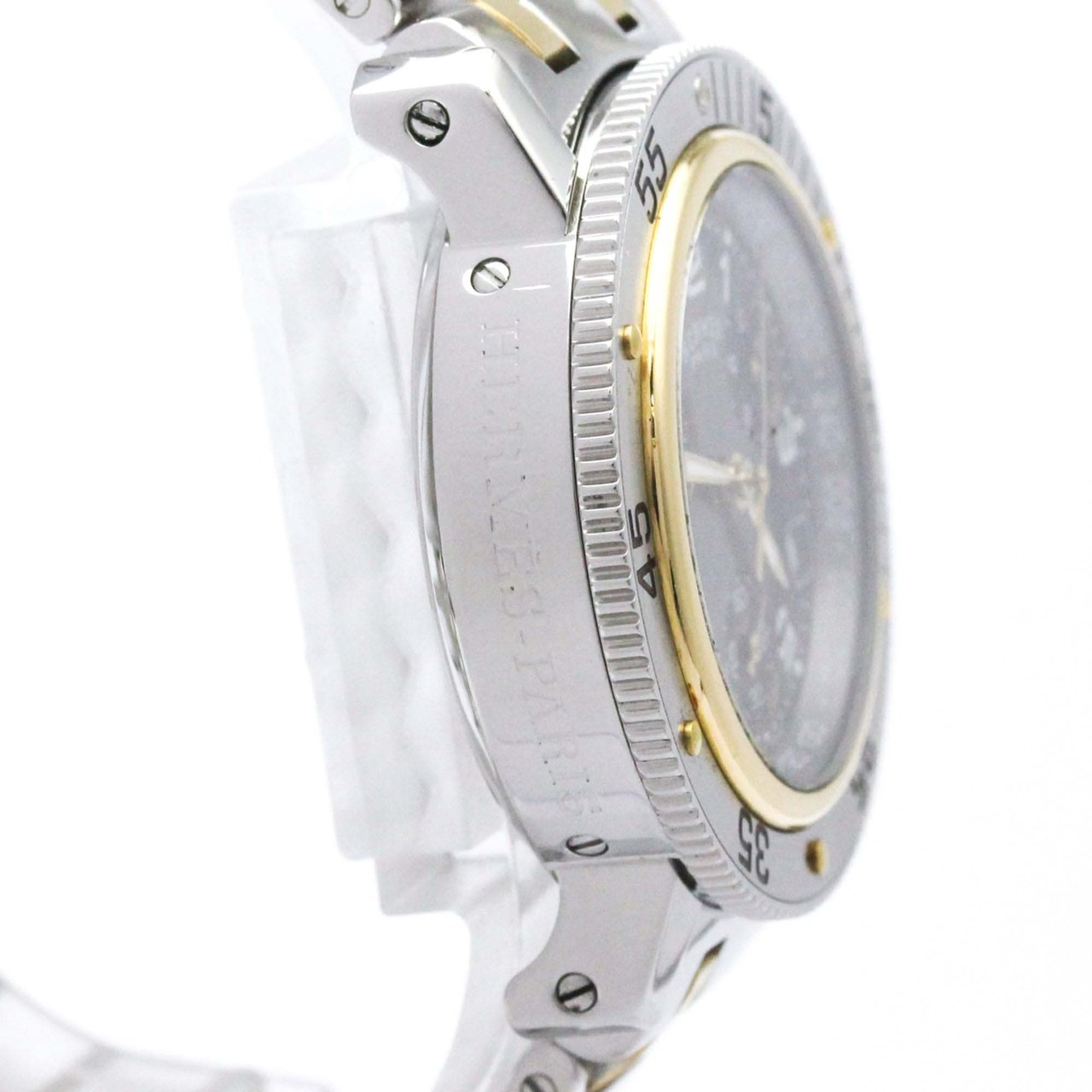 Hermès Hermes Clipper Quartz Stainless Steel with Plated Metal 33 Divers
