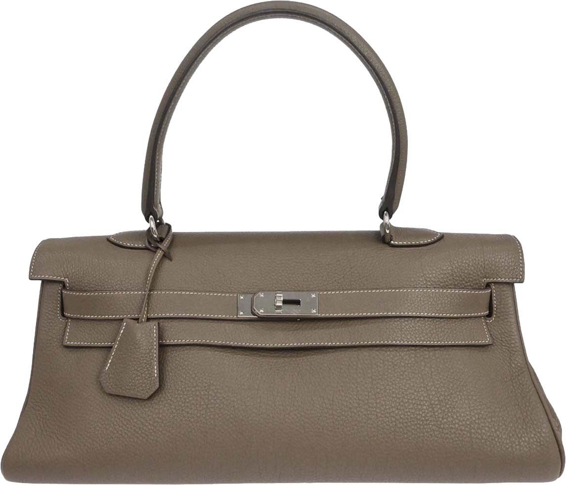 Hermès Hermes Shoulder Kelly Clemence 42 Grijs
