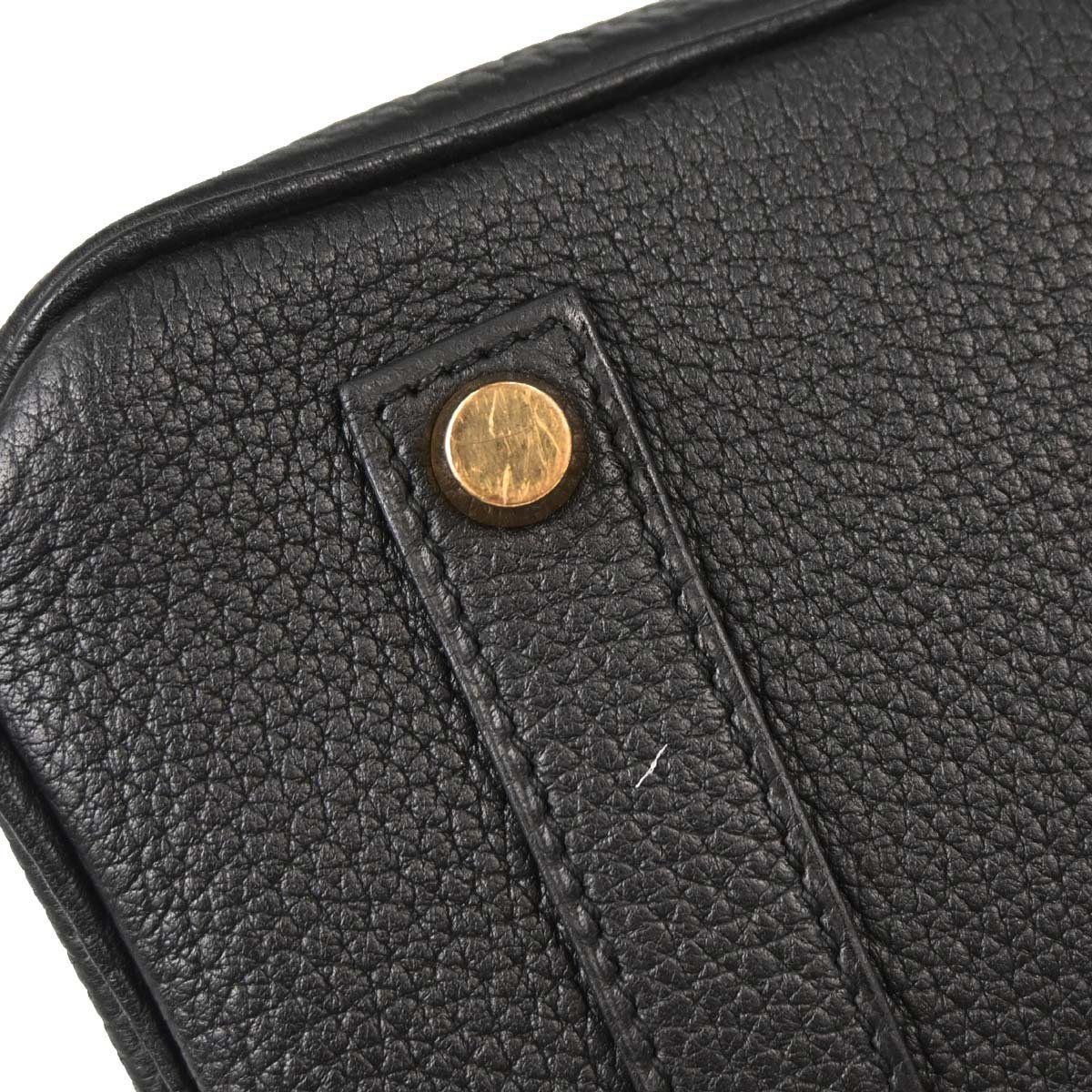 Hermès Hermes Birkin Black Togo with Gold Hardware 35 Zwart
