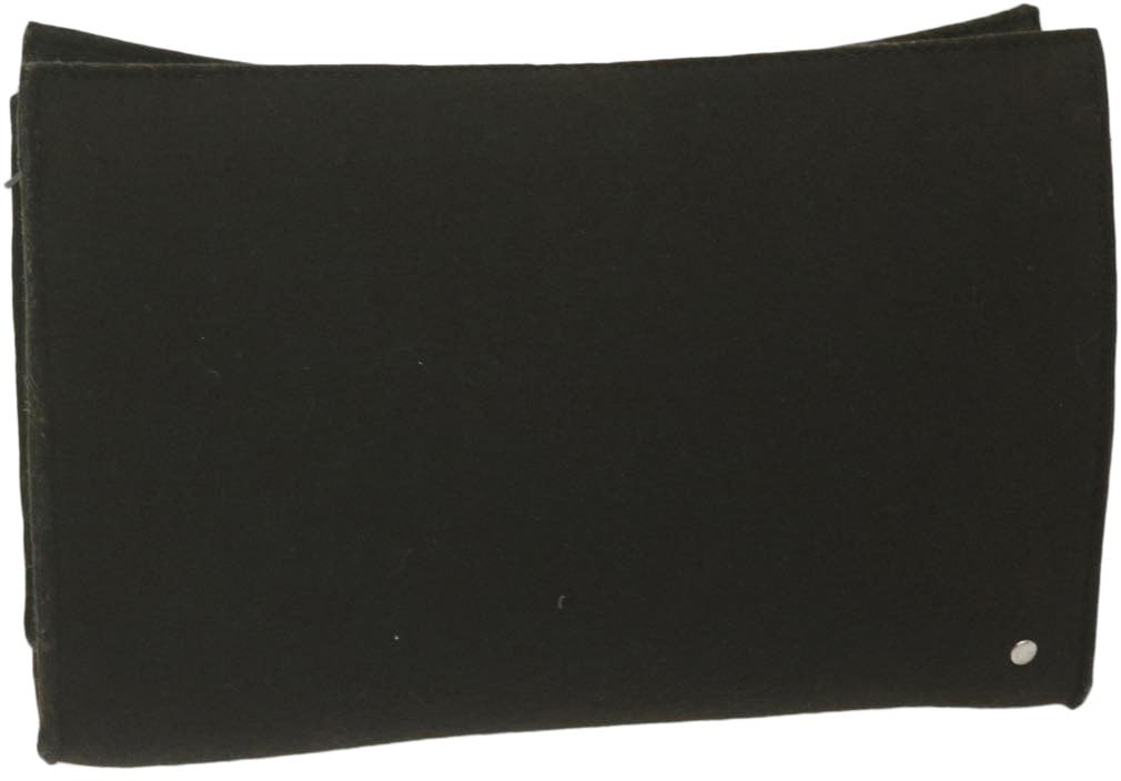 Hermès Hermes Vintage Clutch Wool Bruin