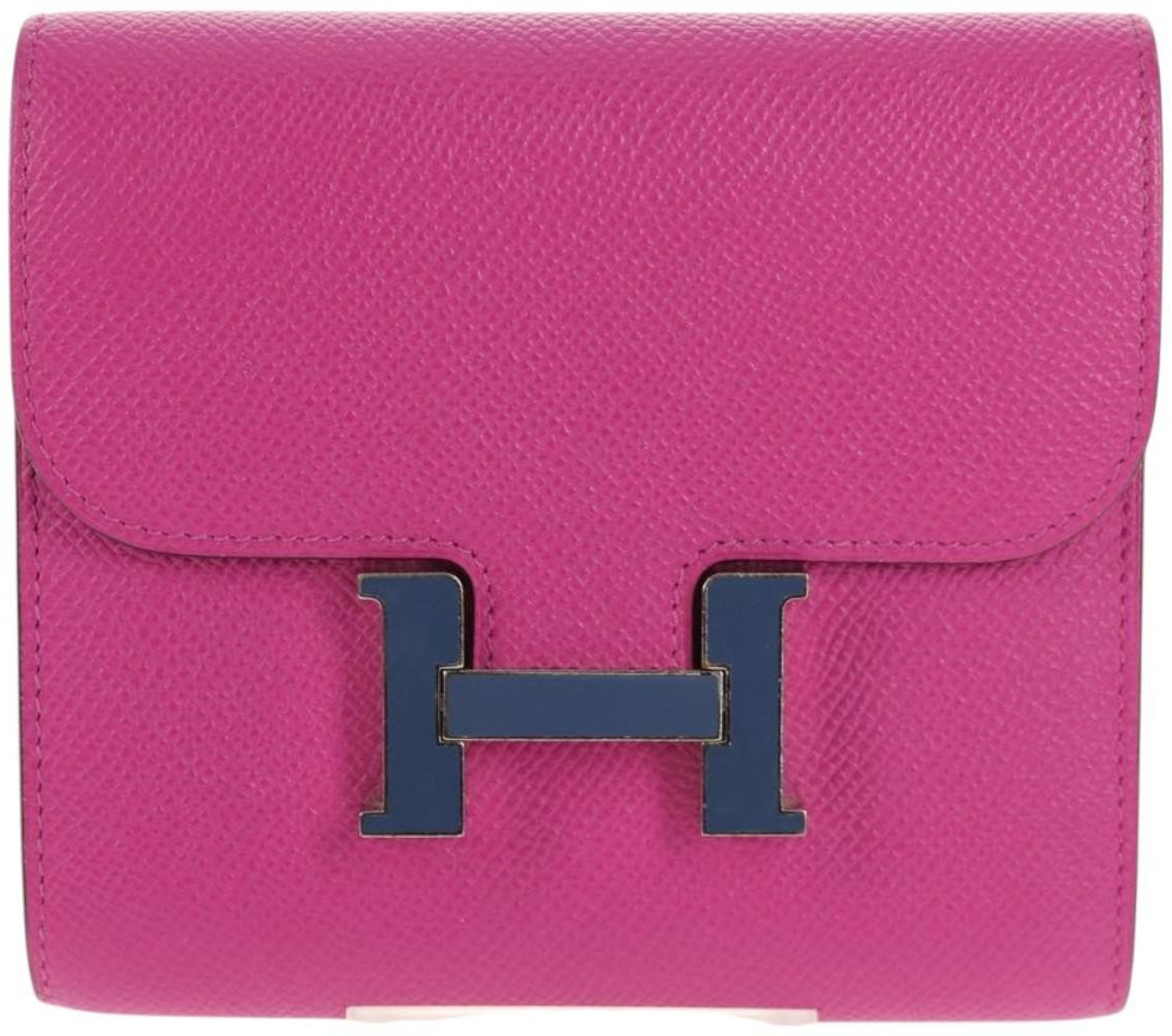 Hermès Hermes Constance Slim Wallet Epsom Paars