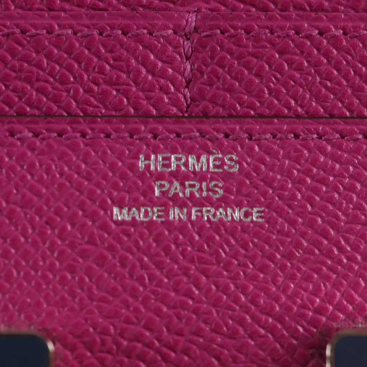 Hermès Hermes Constance Slim Wallet Epsom Paars