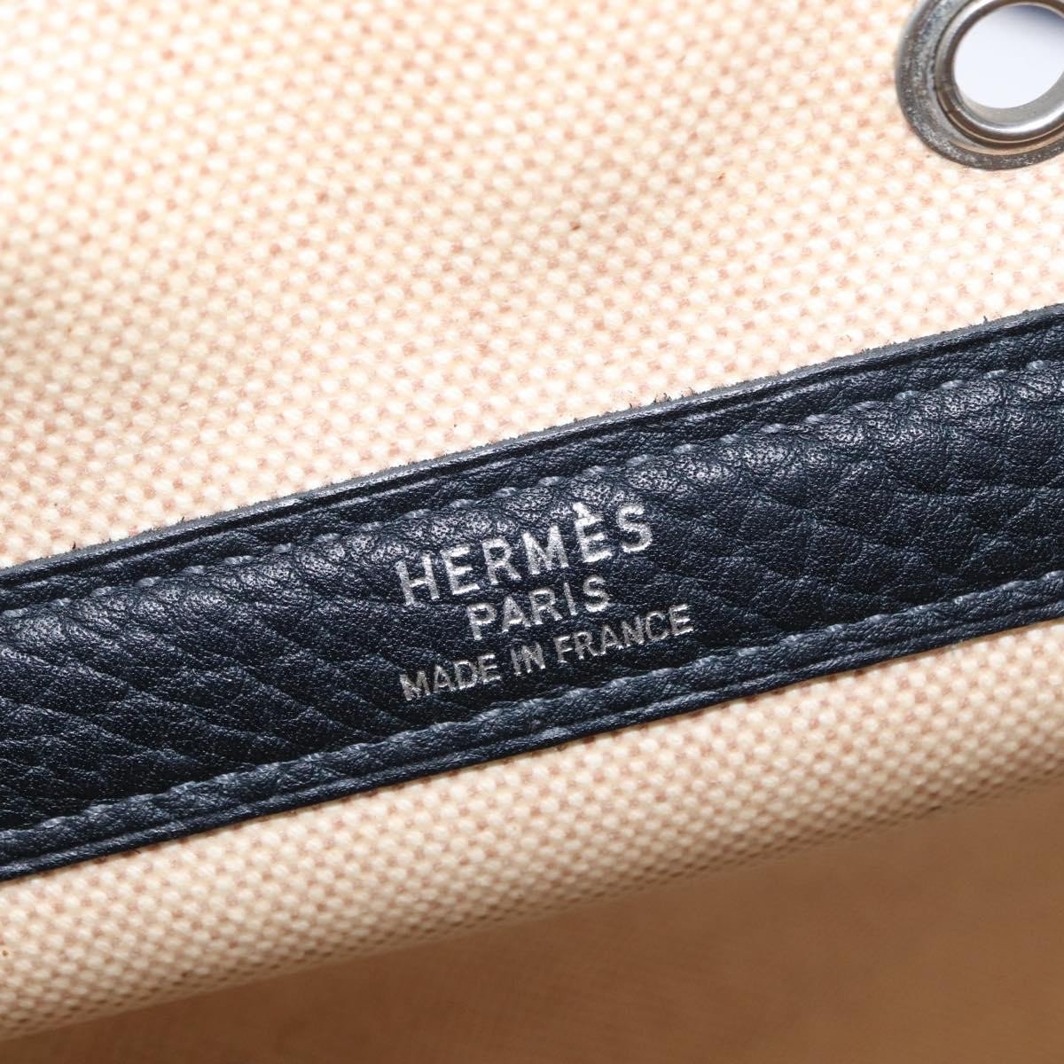 Hermès Hermes Sac de Transport pour Chiens Pet Dog Carrier Toile with Leather Beige