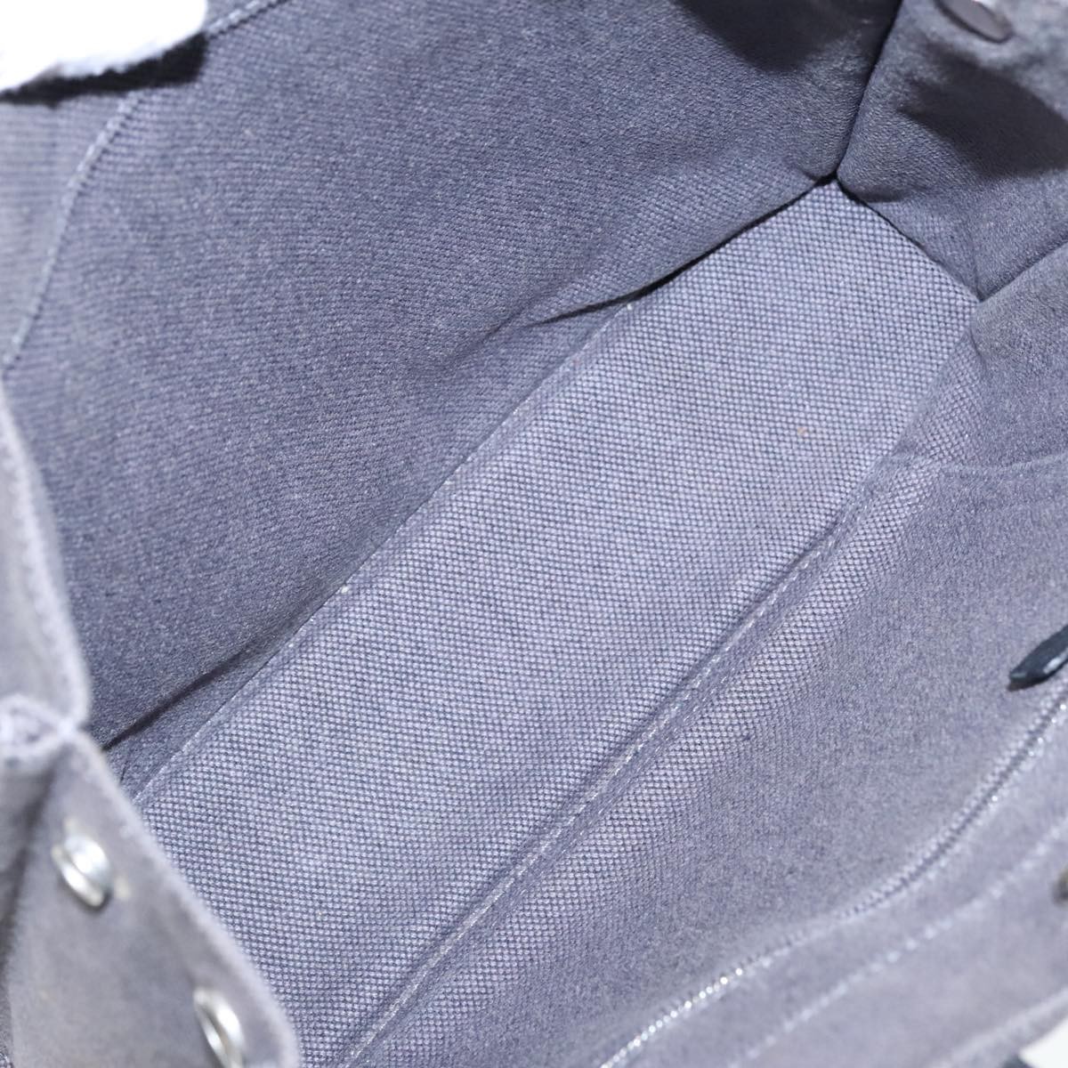 Hermès Hermes Sac Harnais Tote Toile and Leather PM Grijs