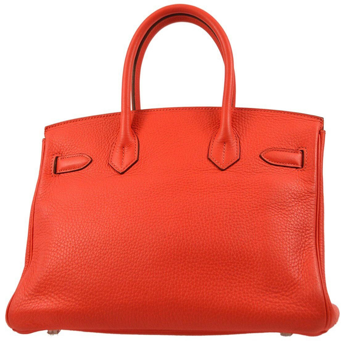 Hermès Hermes Birkin Handbag Pink Clemence with Palladium Hardware 30 Roze