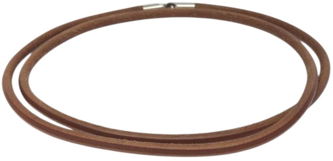Hermès Hermes Laniere Bracelet Leather Bruin