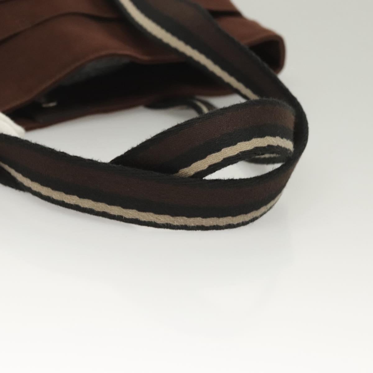 Hermès Hermes Troca Horizontal Tote Canvas MM Bruin