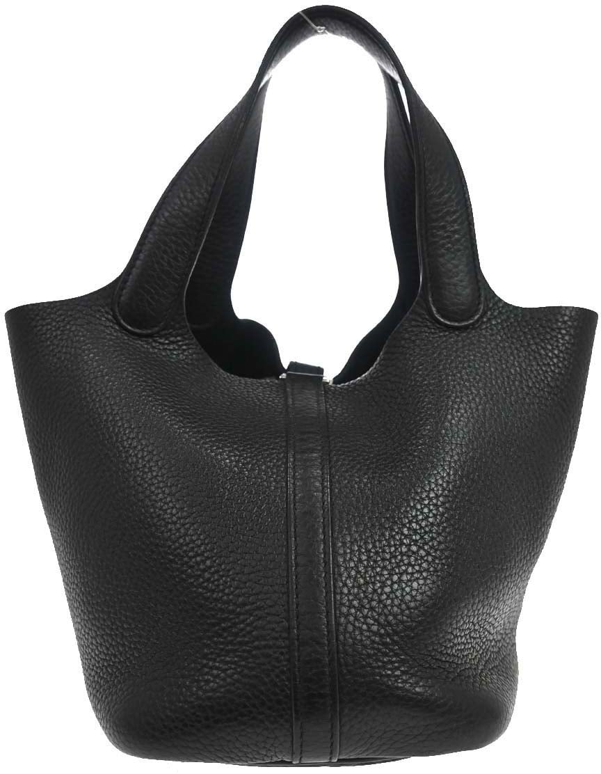 Hermès Hermes Picotin Lock Clemence PM Geel