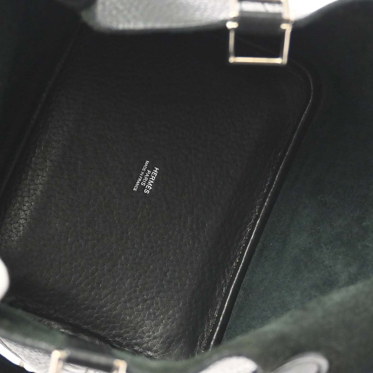 Hermès Hermes Picotin Lock Clemence PM Geel