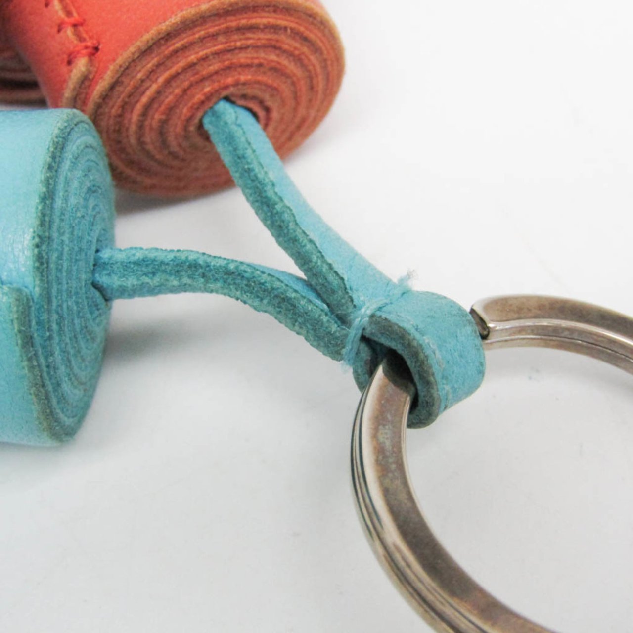 Hermès Hermes Uno-Dos Keychain Leather Divers