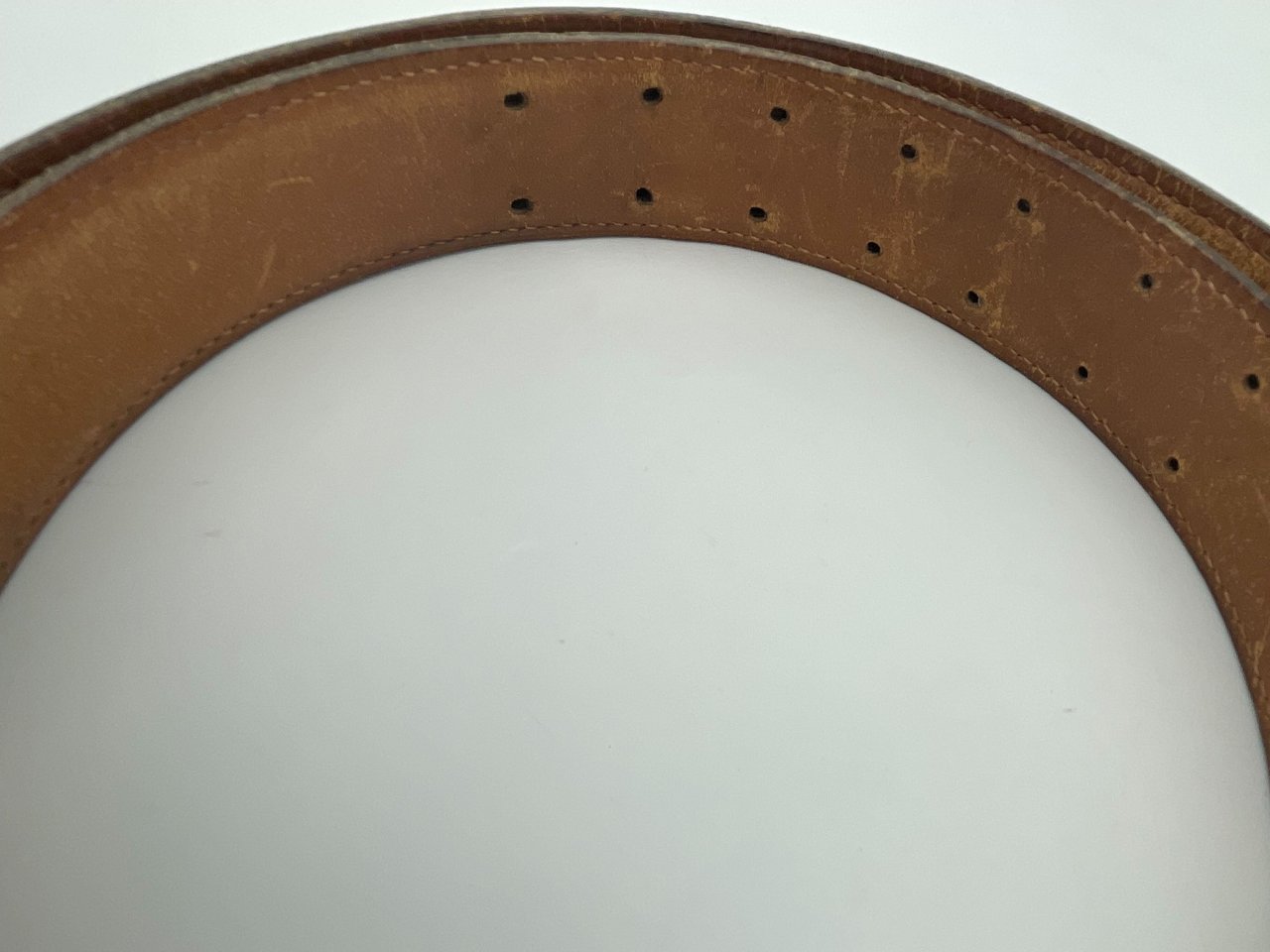 Hermès Hermes Buckle Belt Canvas Zwart