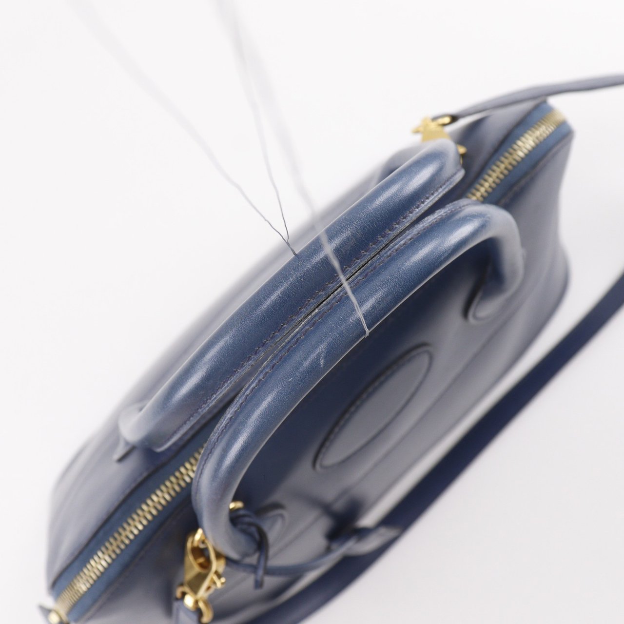 Hermès Hermes Bolide Box Calf 31 Navy