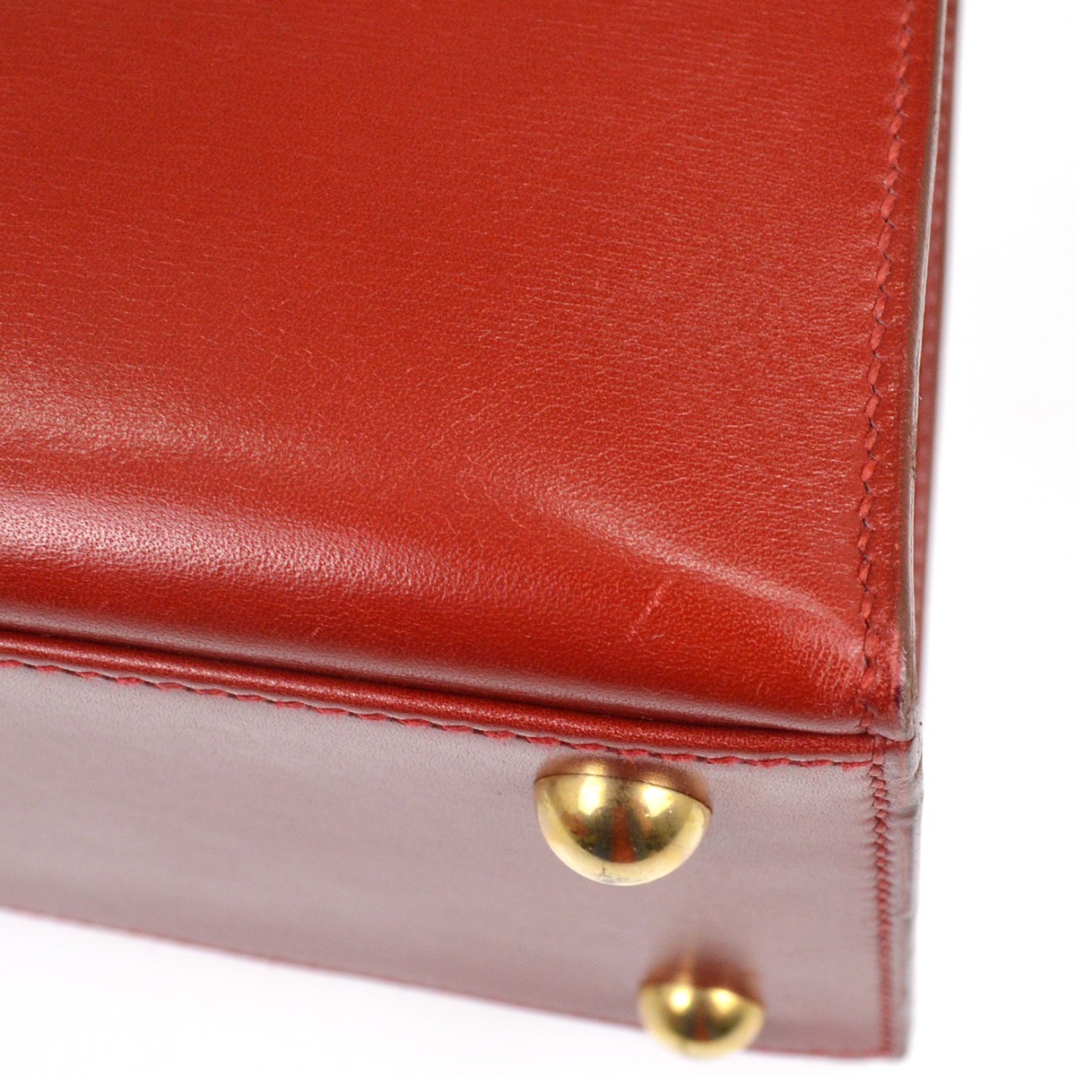 Hermès Hermes Dalvy Bag Box Calf 30 Rood